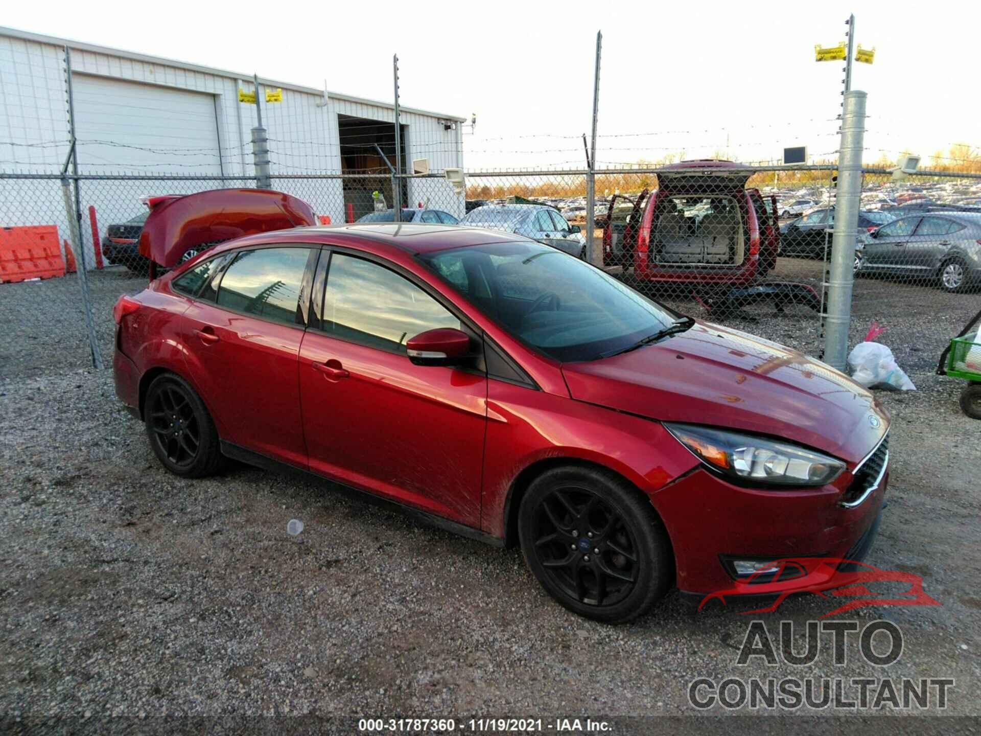 FORD FOCUS 2016 - 1FADP3F22GL406786