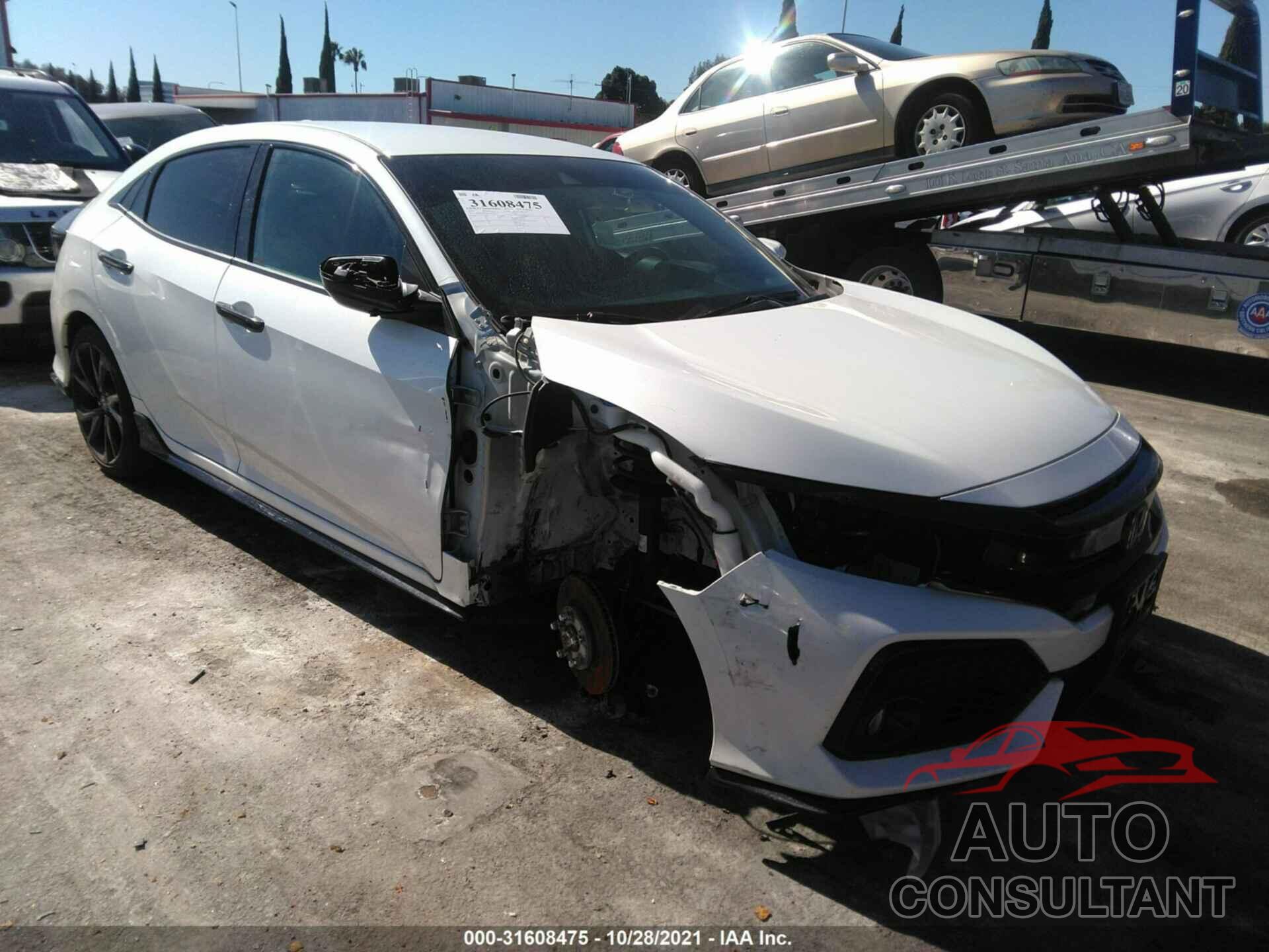 HONDA CIVIC HATCHBACK 2019 - SHHFK7H49KU415471
