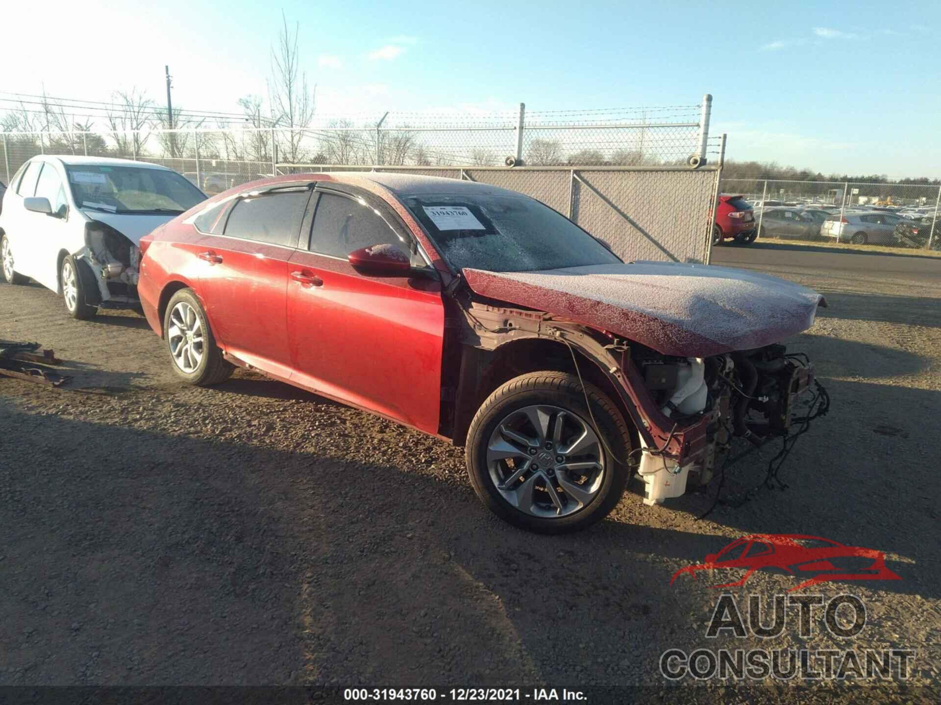 HONDA ACCORD SEDAN 2018 - 1HGCV1F19JA163778