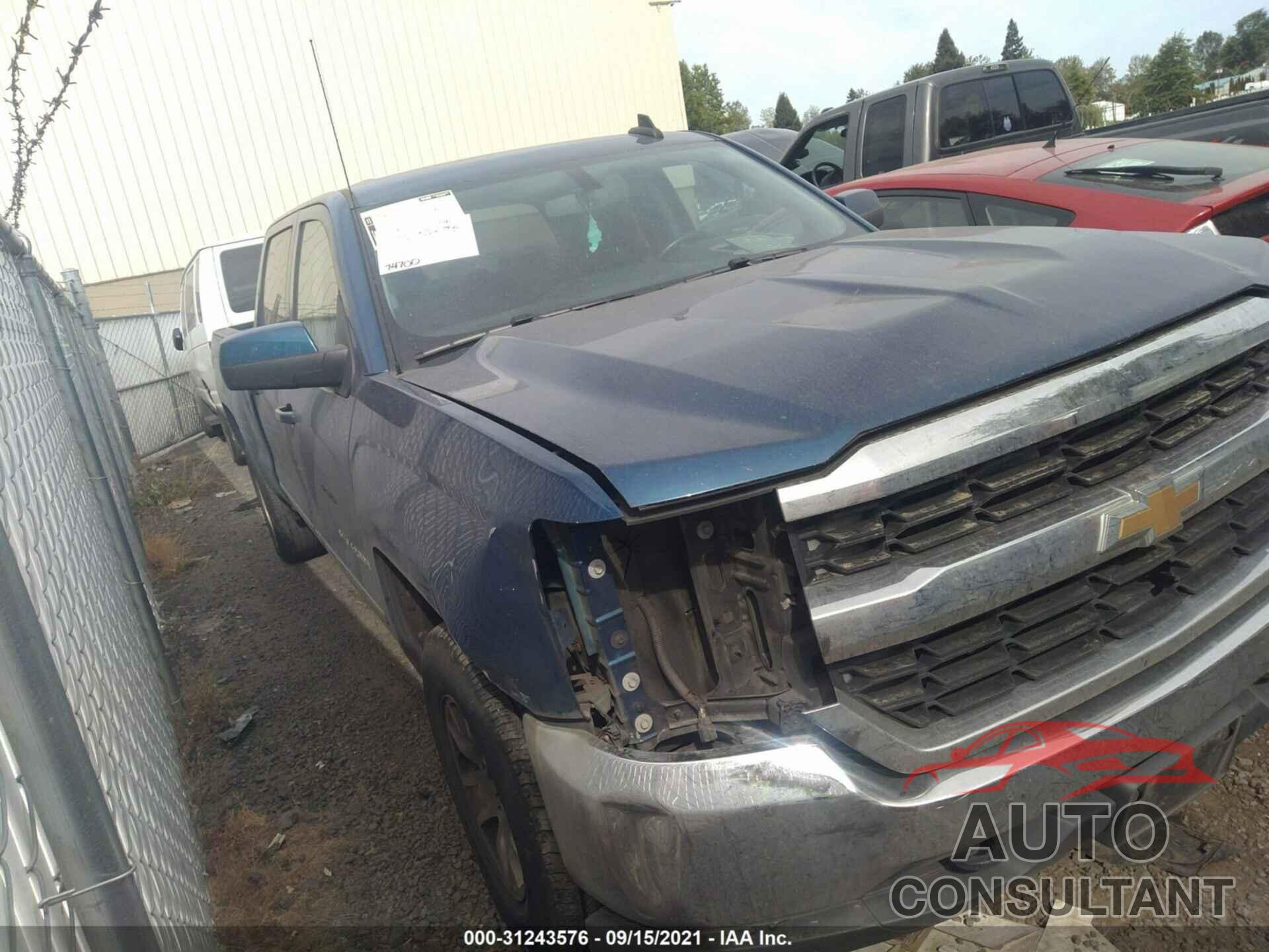 CHEVROLET SILVERADO 1500 2016 - 3GCUKREC6GG373939