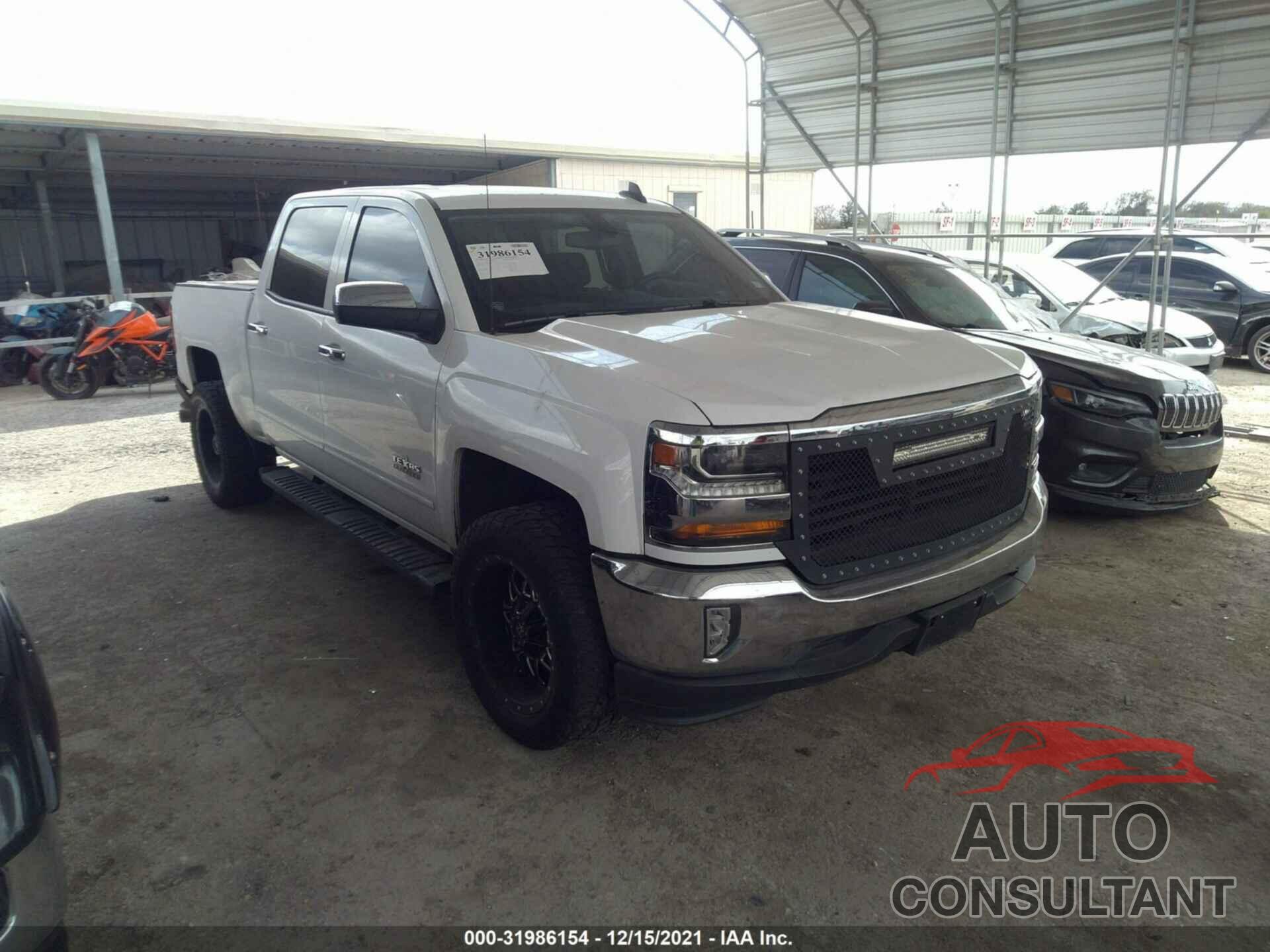 CHEVROLET SILVERADO 1500 2017 - 3GCUCRER3HG505431