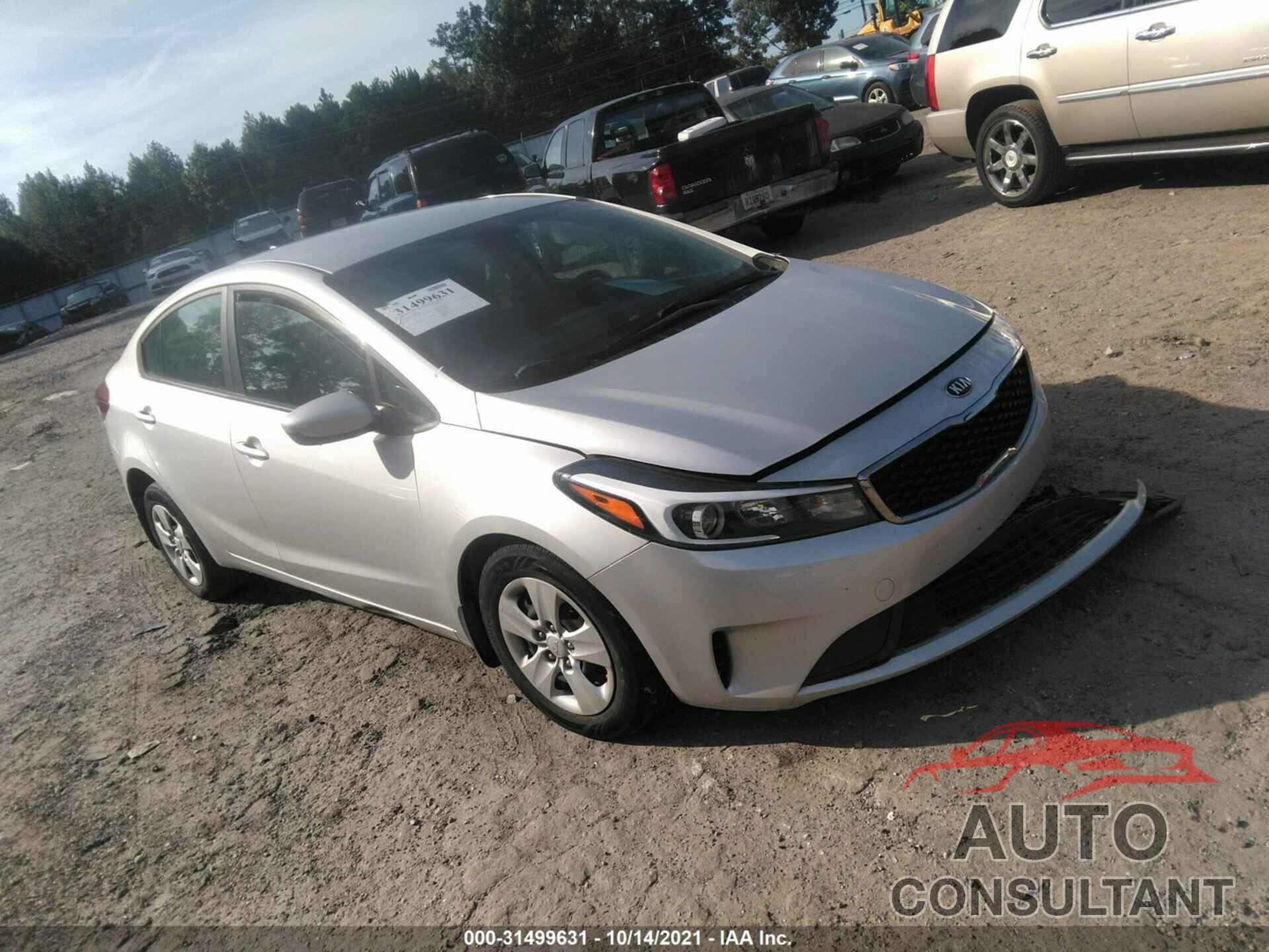 KIA FORTE 2017 - 3KPFK4A74HE108549
