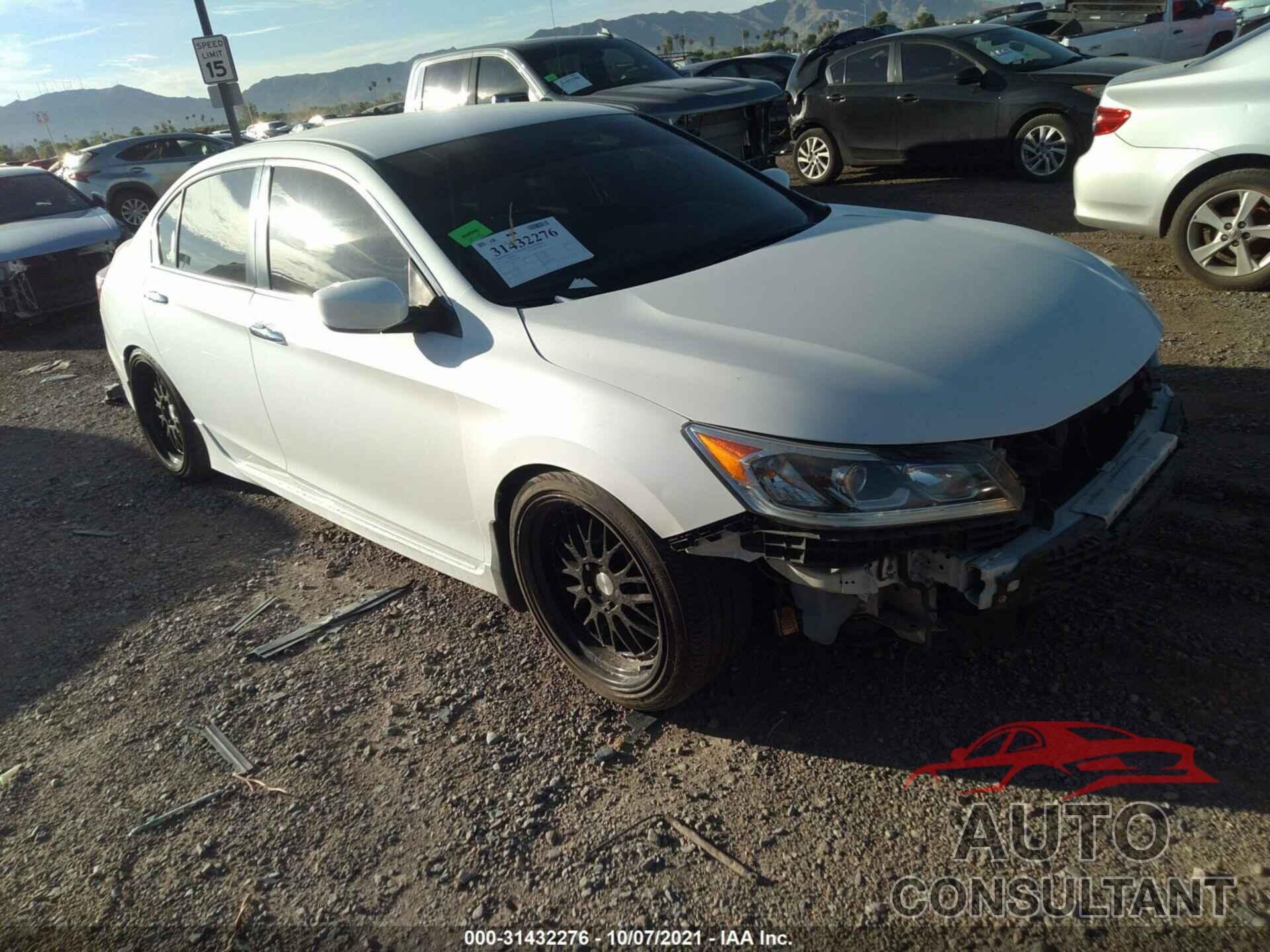 HONDA ACCORD SEDAN 2017 - 1HGCR2F51HA136288