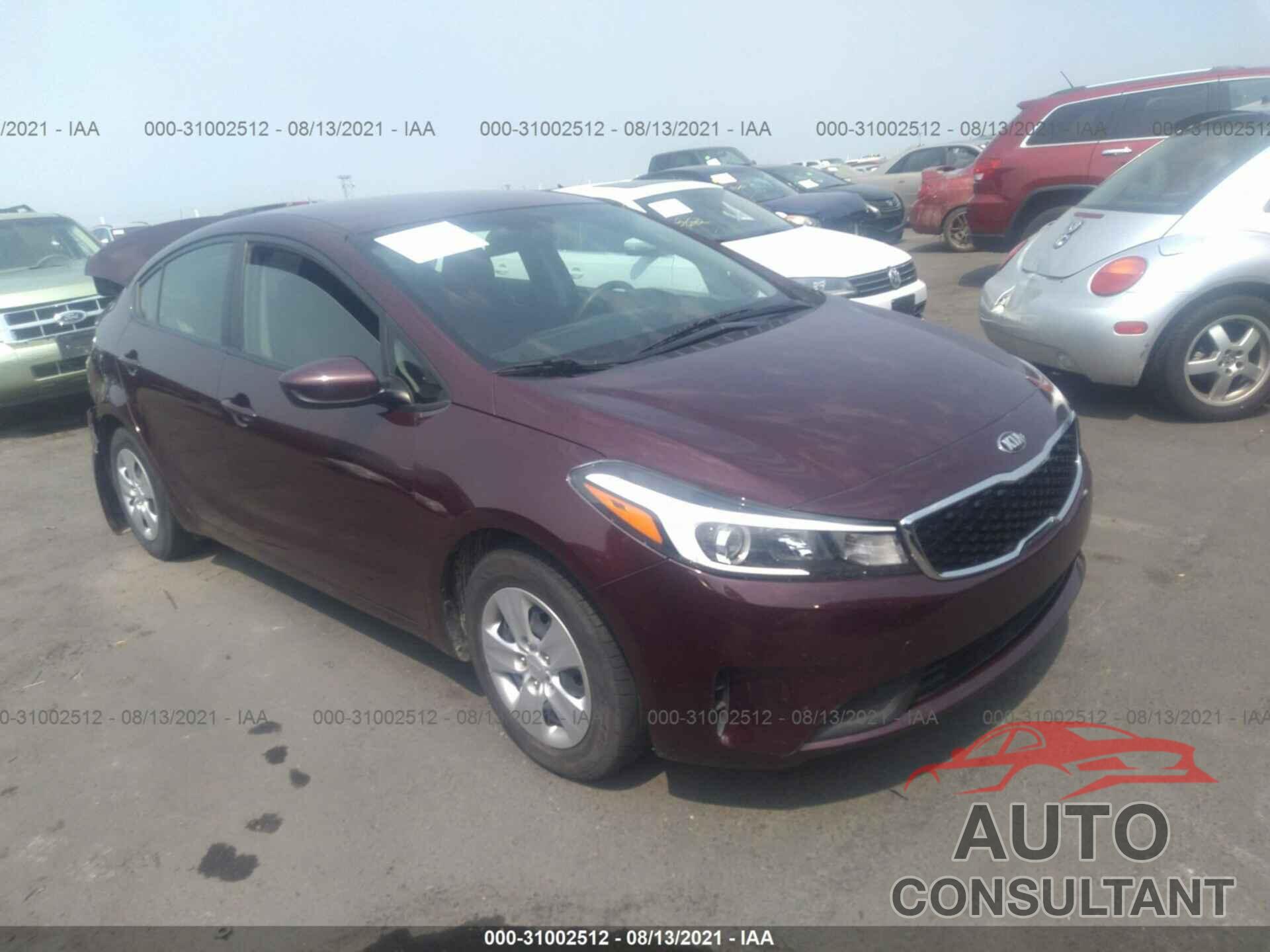 KIA FORTE 2017 - 3KPFK4A71HE075333
