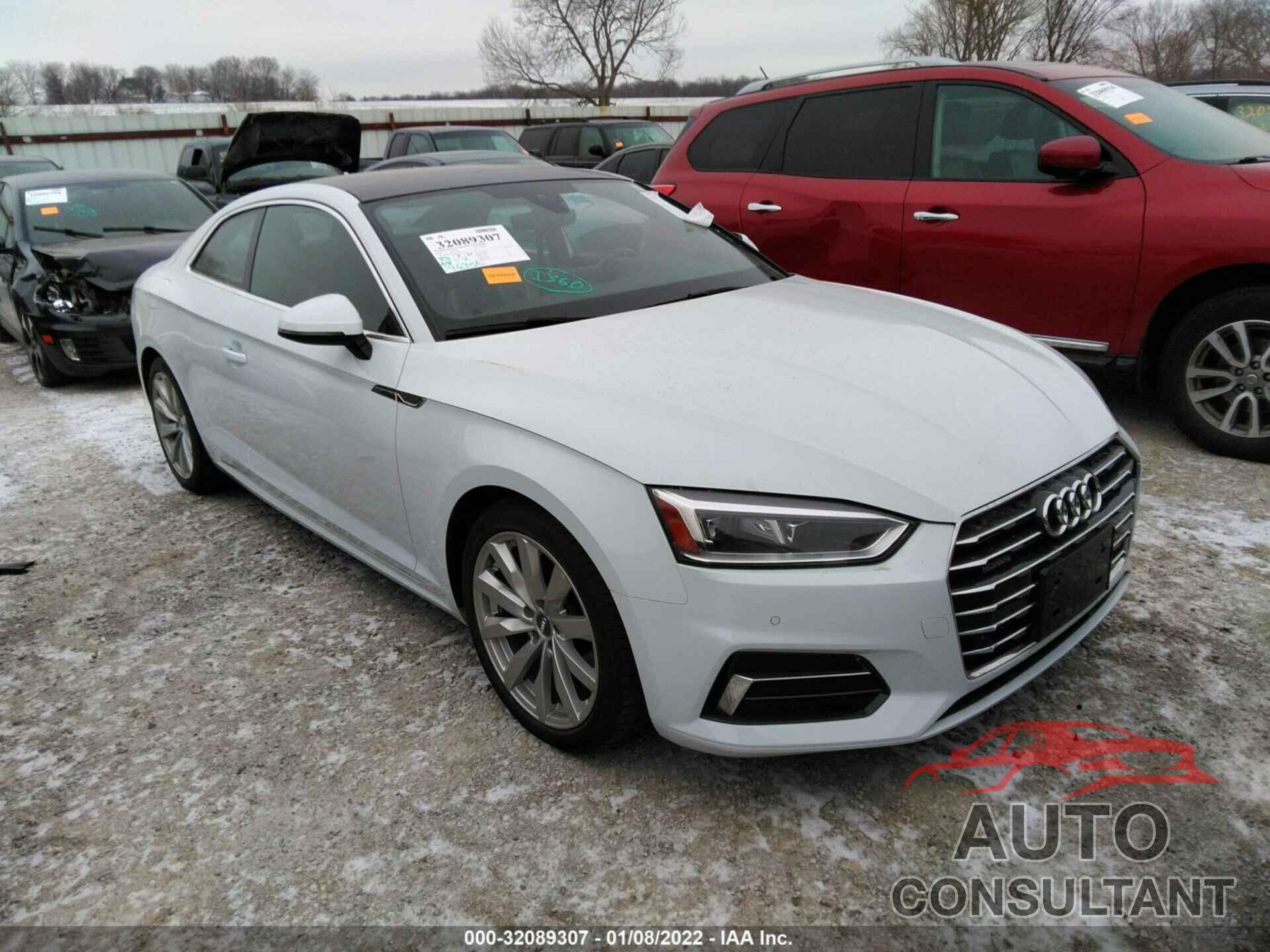 AUDI A5 COUPE 2018 - WAUPNAF57JA018318