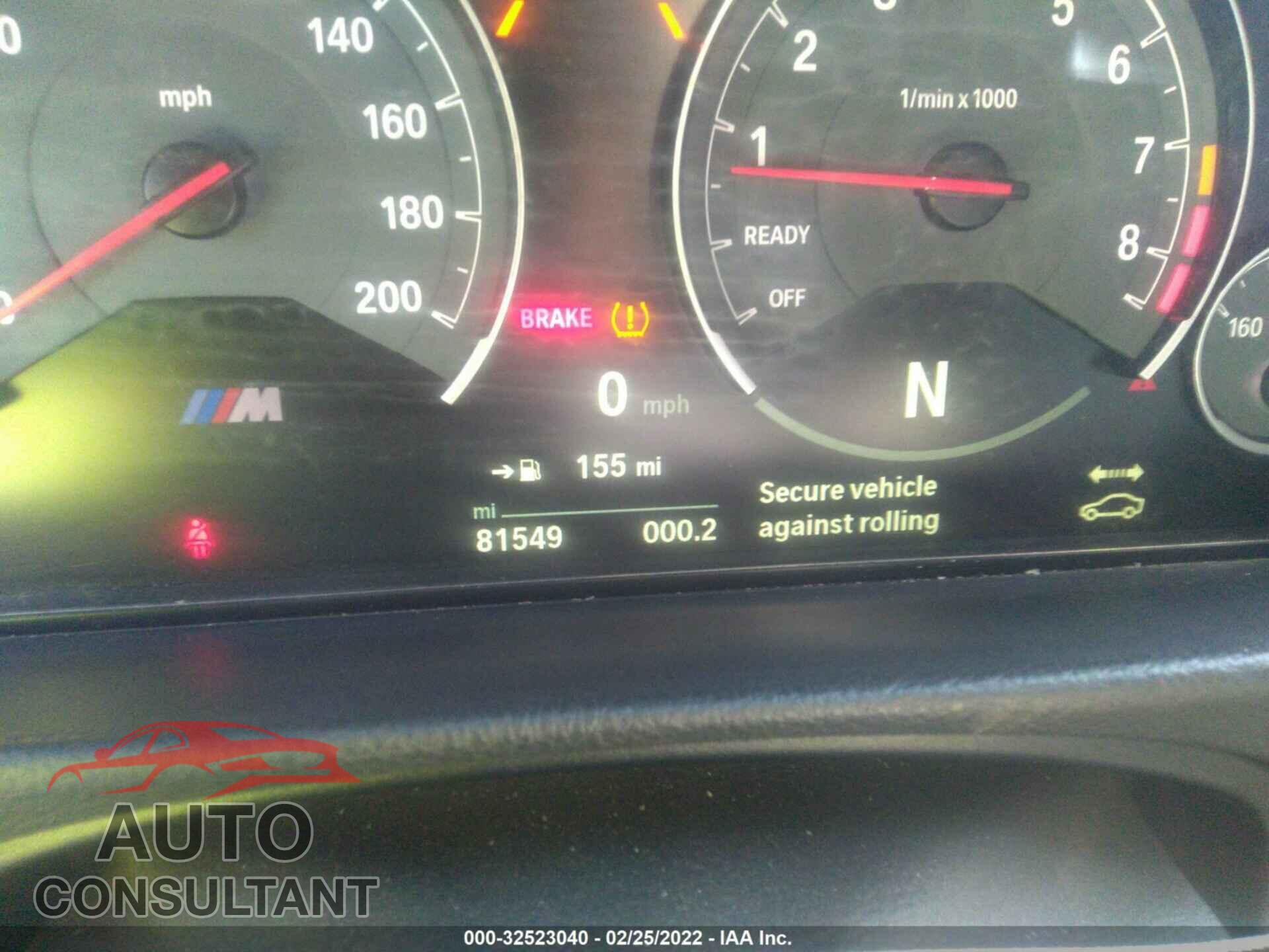 BMW M3 2018 - WBS8M9C51J5K98459