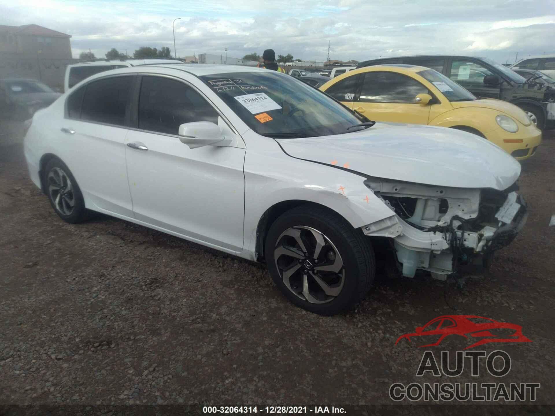 HONDA ACCORD SEDAN 2016 - 1HGCR2F84GA023749