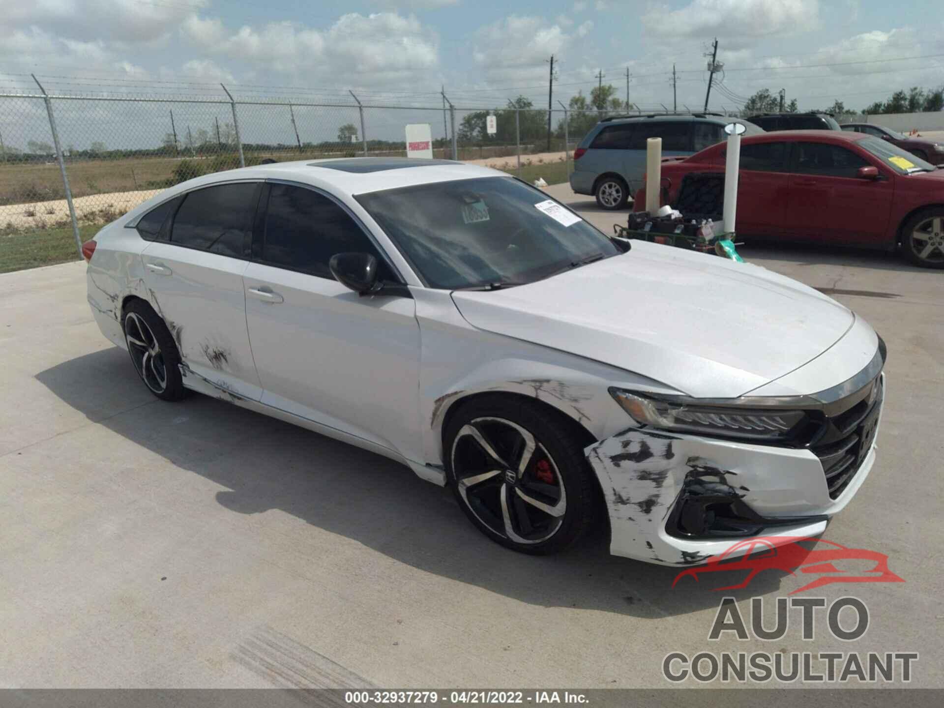 HONDA ACCORD SEDAN 2021 - 1HGCV2F31MA027415