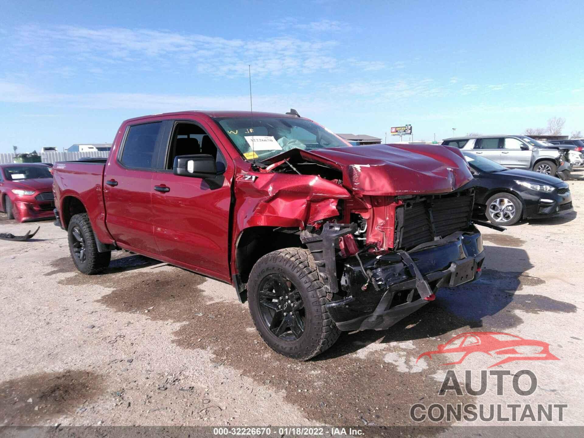 CHEVROLET SILVERADO 1500 2021 - 3GCPYFED5MG284085