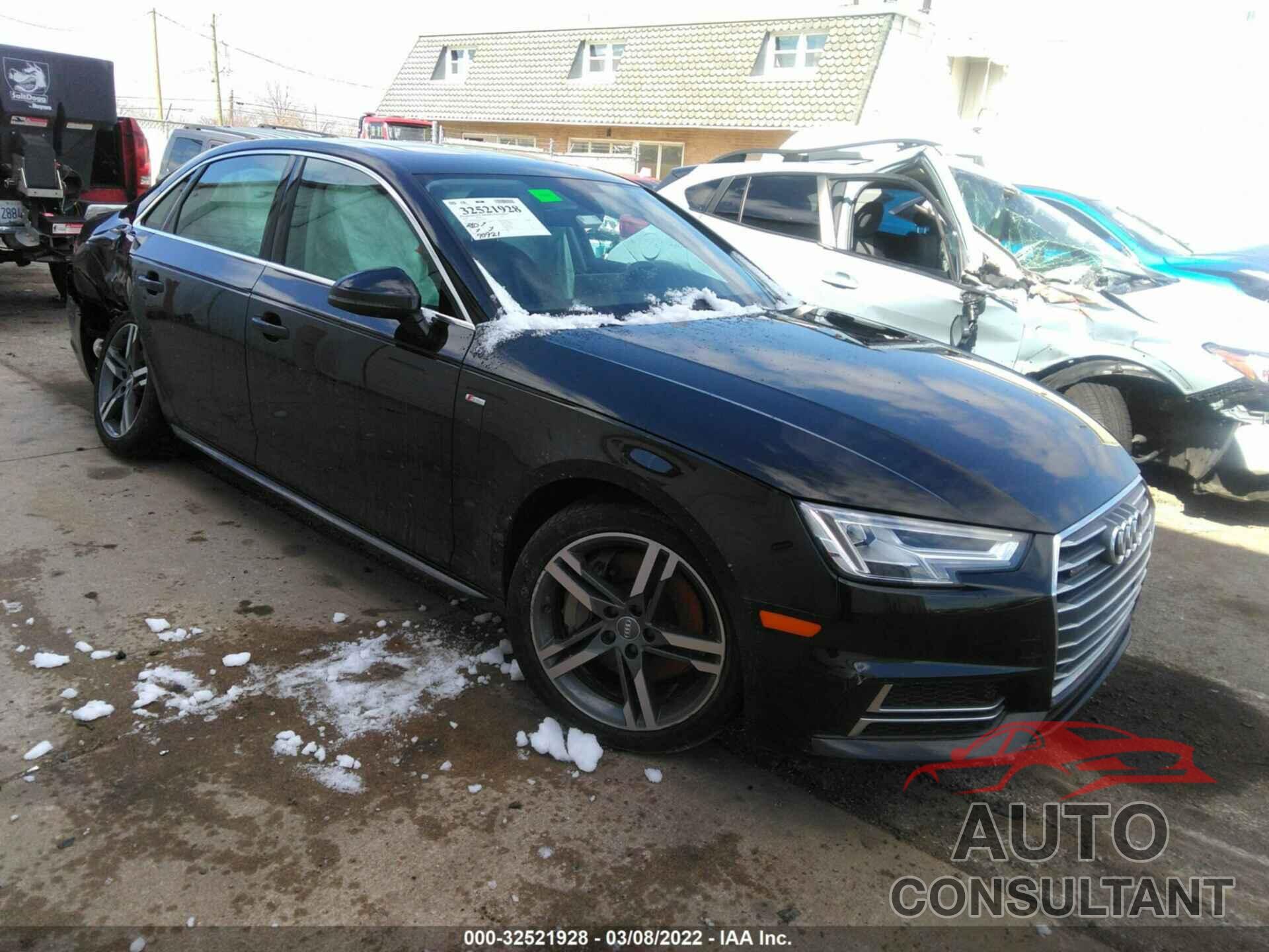 AUDI A4 2018 - WAUENAF48JA118541