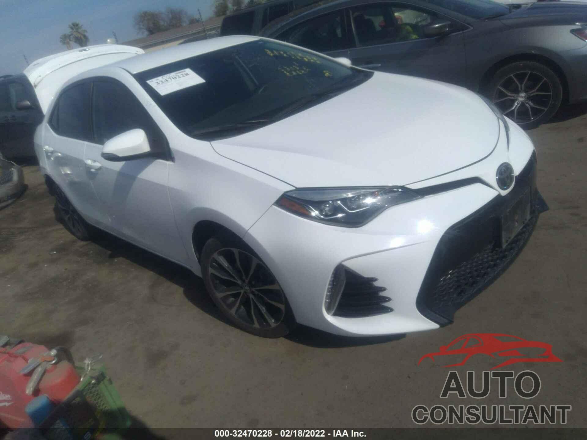 TOYOTA COROLLA 2017 - 5YFBURHE8HP732234