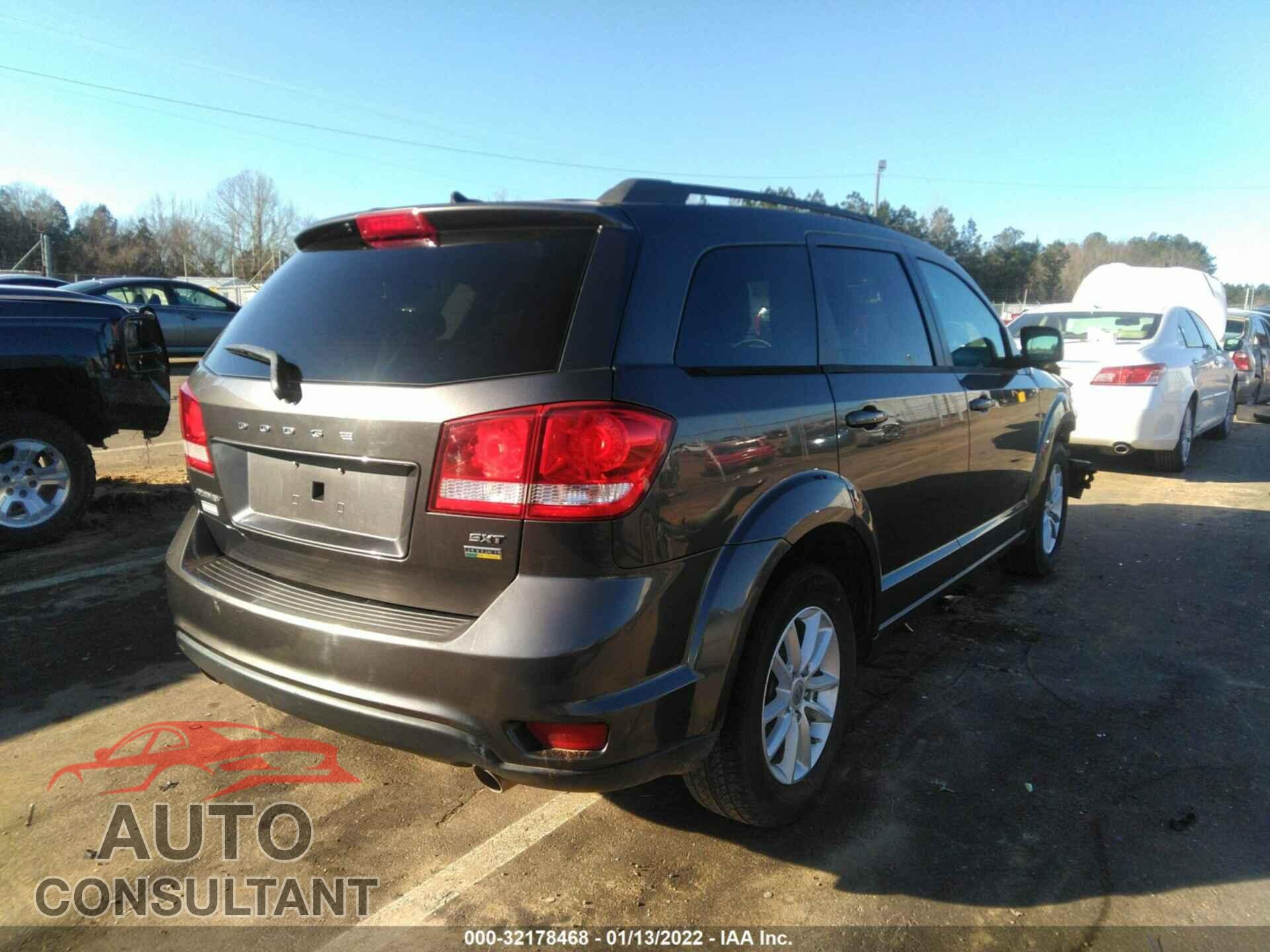 DODGE JOURNEY 2017 - 3C4PDCBG7HT515932