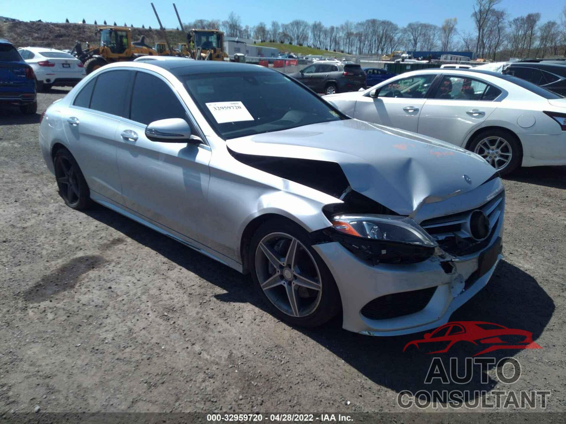 MERCEDES-BENZ C-CLASS 2016 - 55SWF4KB6GU096712