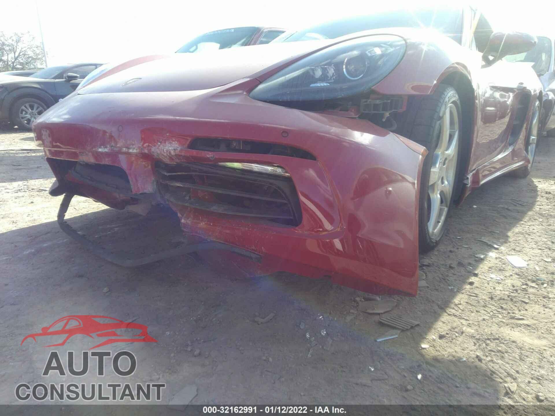 PORSCHE 718 BOXSTER 2017 - WP0CA2A83HS220940