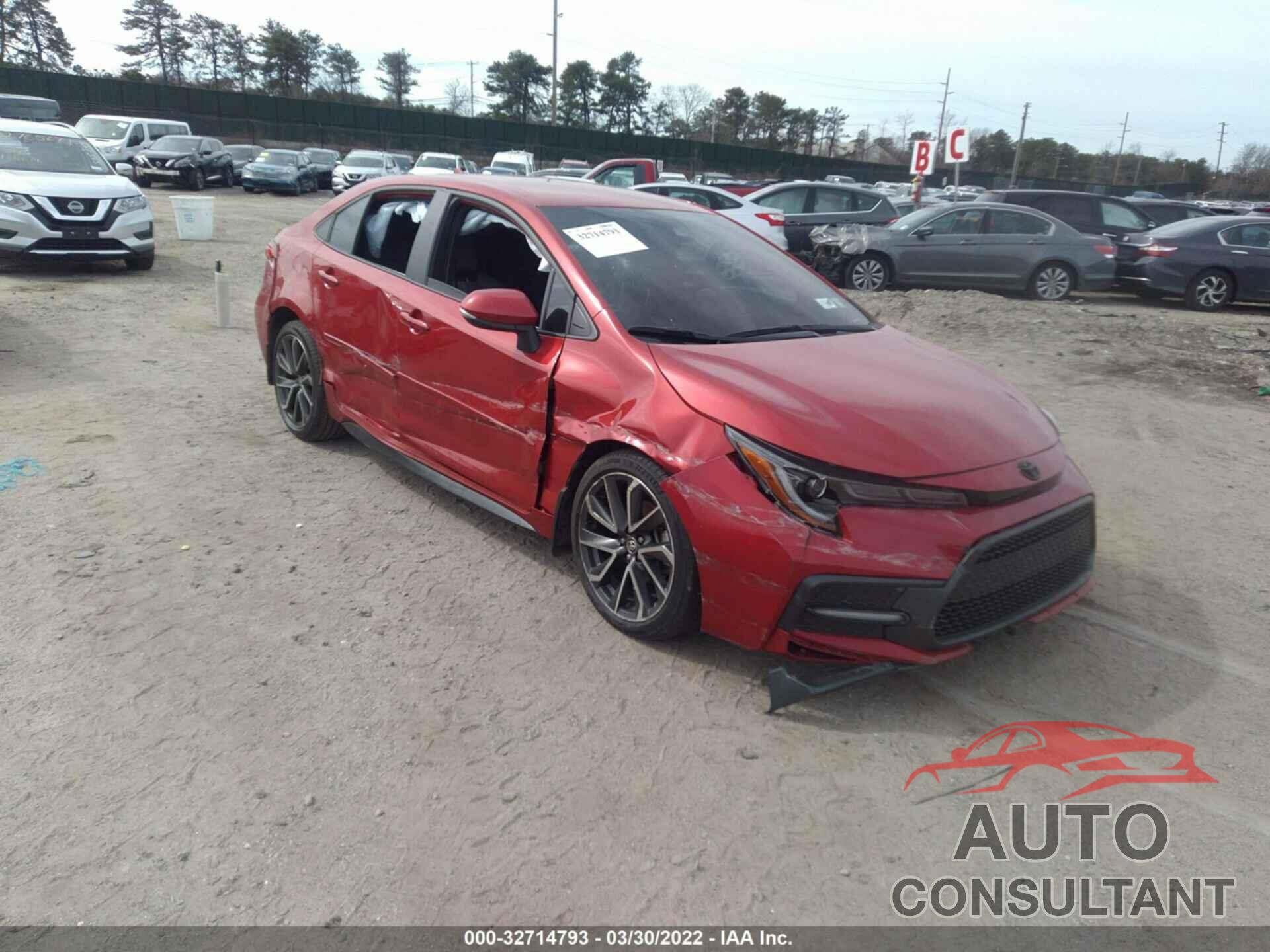 TOYOTA COROLLA 2020 - 5YFS4RCE2LP022875