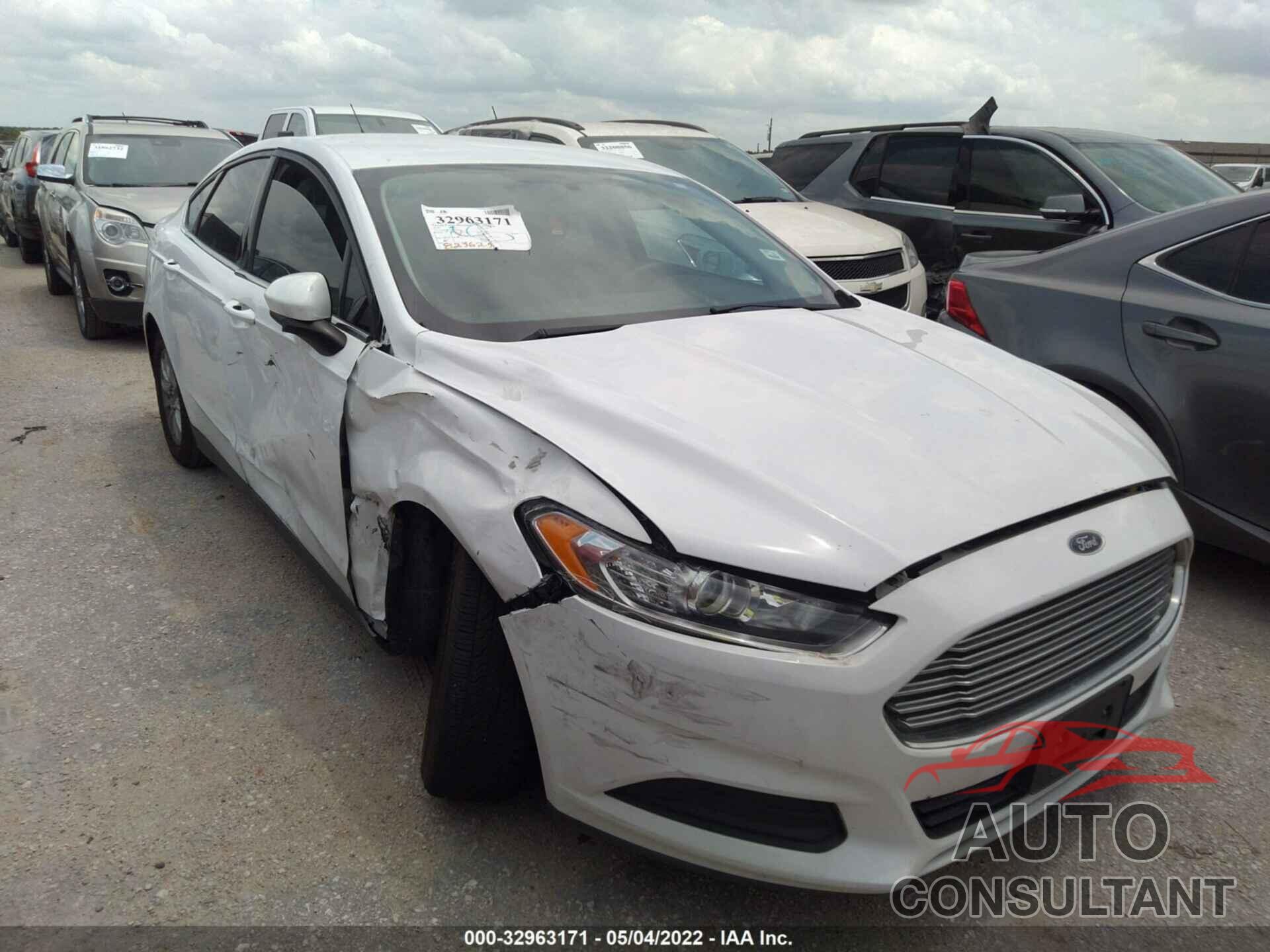FORD FUSION 2016 - 3FA6P0G76GR389252