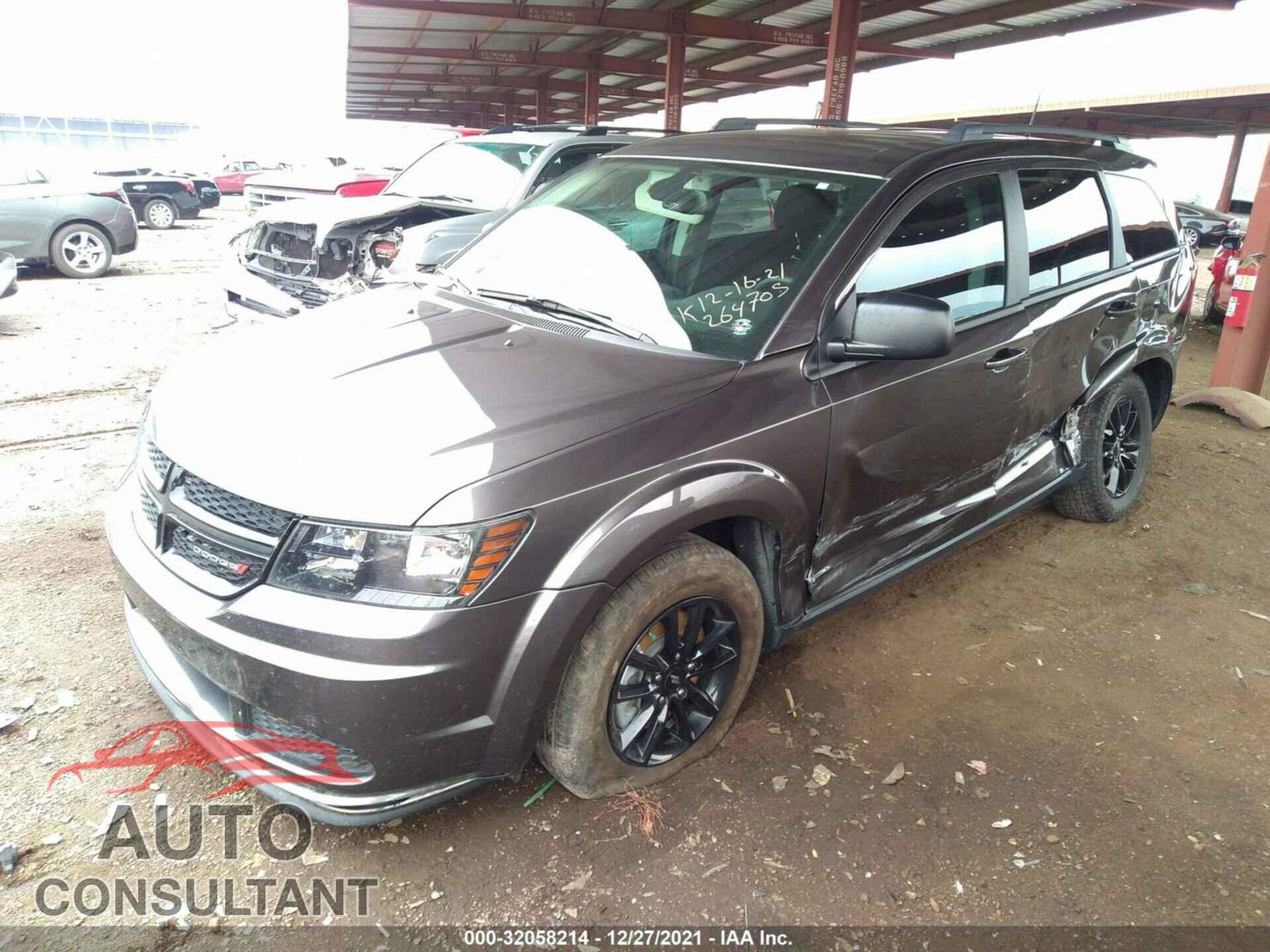 DODGE JOURNEY 2020 - 3C4PDCAB2LT264705