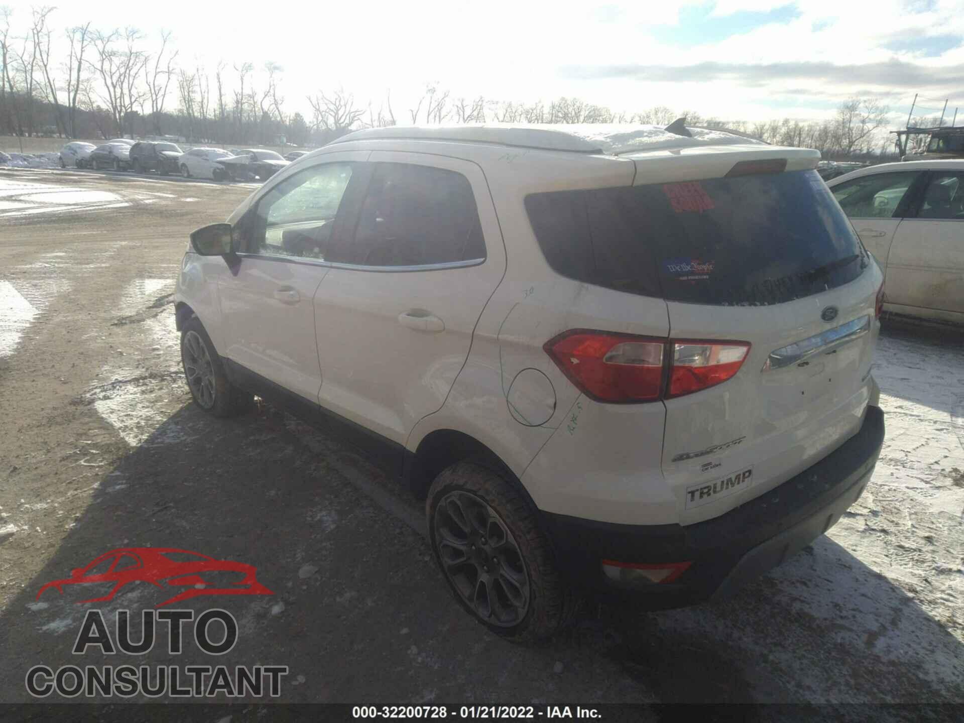FORD ECOSPORT 2019 - MAJ6S3KL6KC294024
