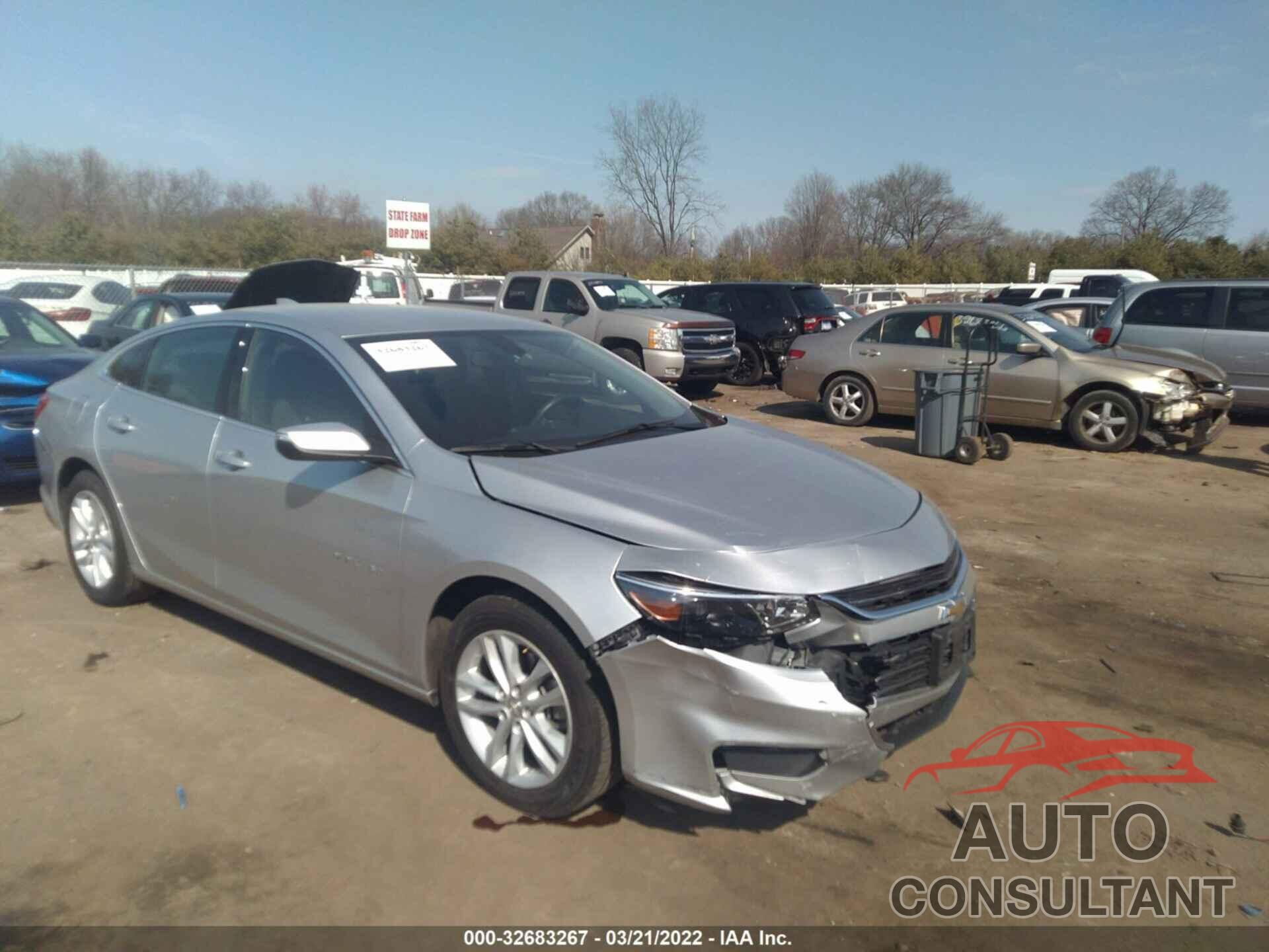CHEVROLET MALIBU 2016 - 1G1ZE5ST0GF271802