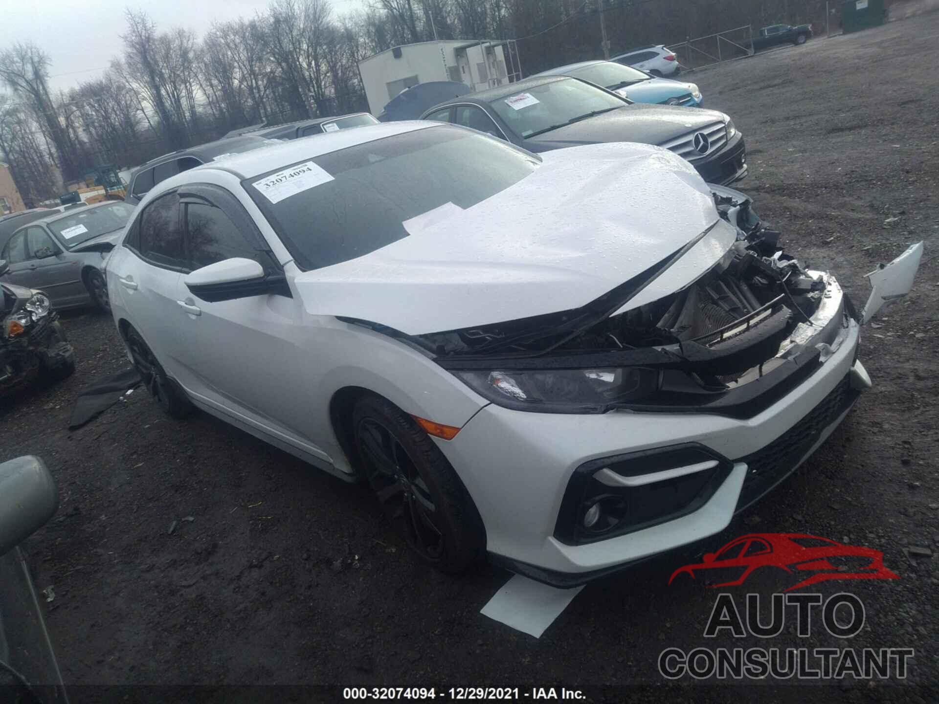 HONDA CIVIC HATCHBACK 2021 - SHHFK7H40MU407763