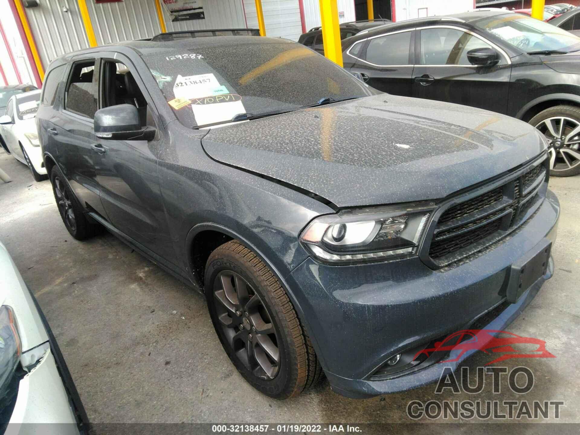 DODGE DURANGO 2017 - 1C4SDJCT3HC806501