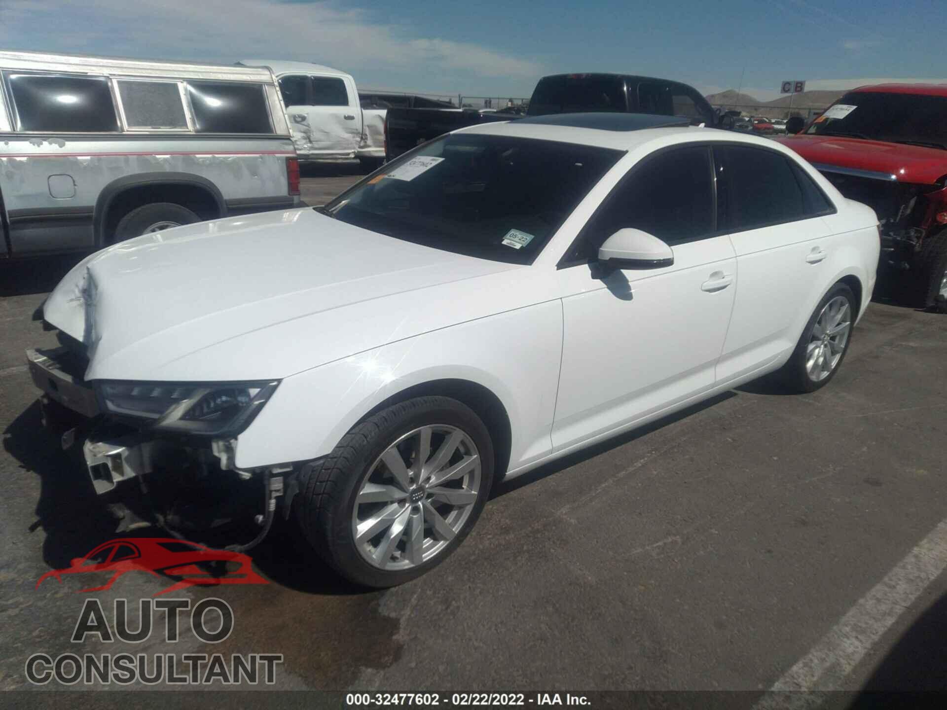 AUDI A4 2017 - WAUGMAF45HA178752