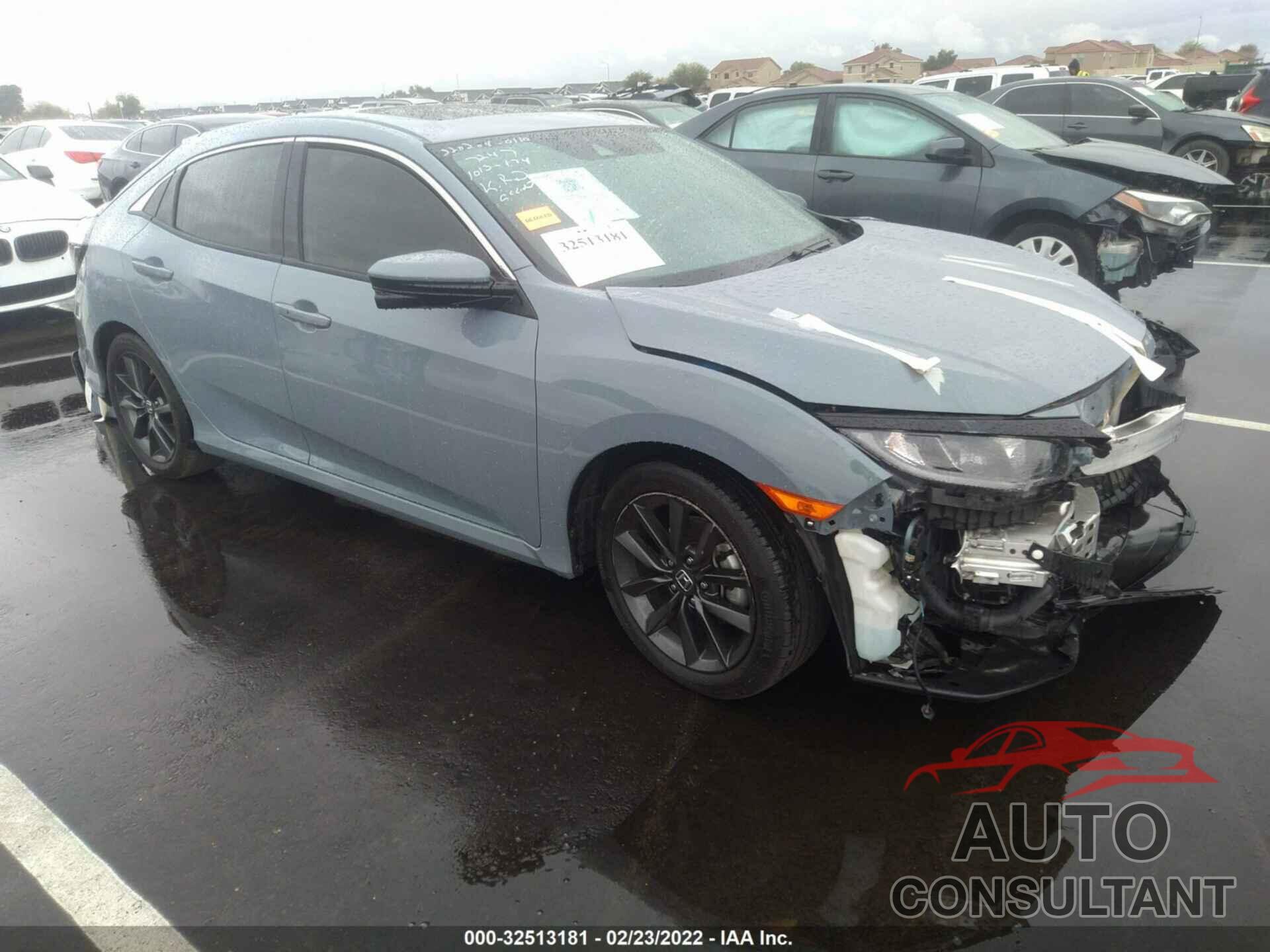 HONDA CIVIC HATCHBACK 2020 - SHHFK7H61LU207247