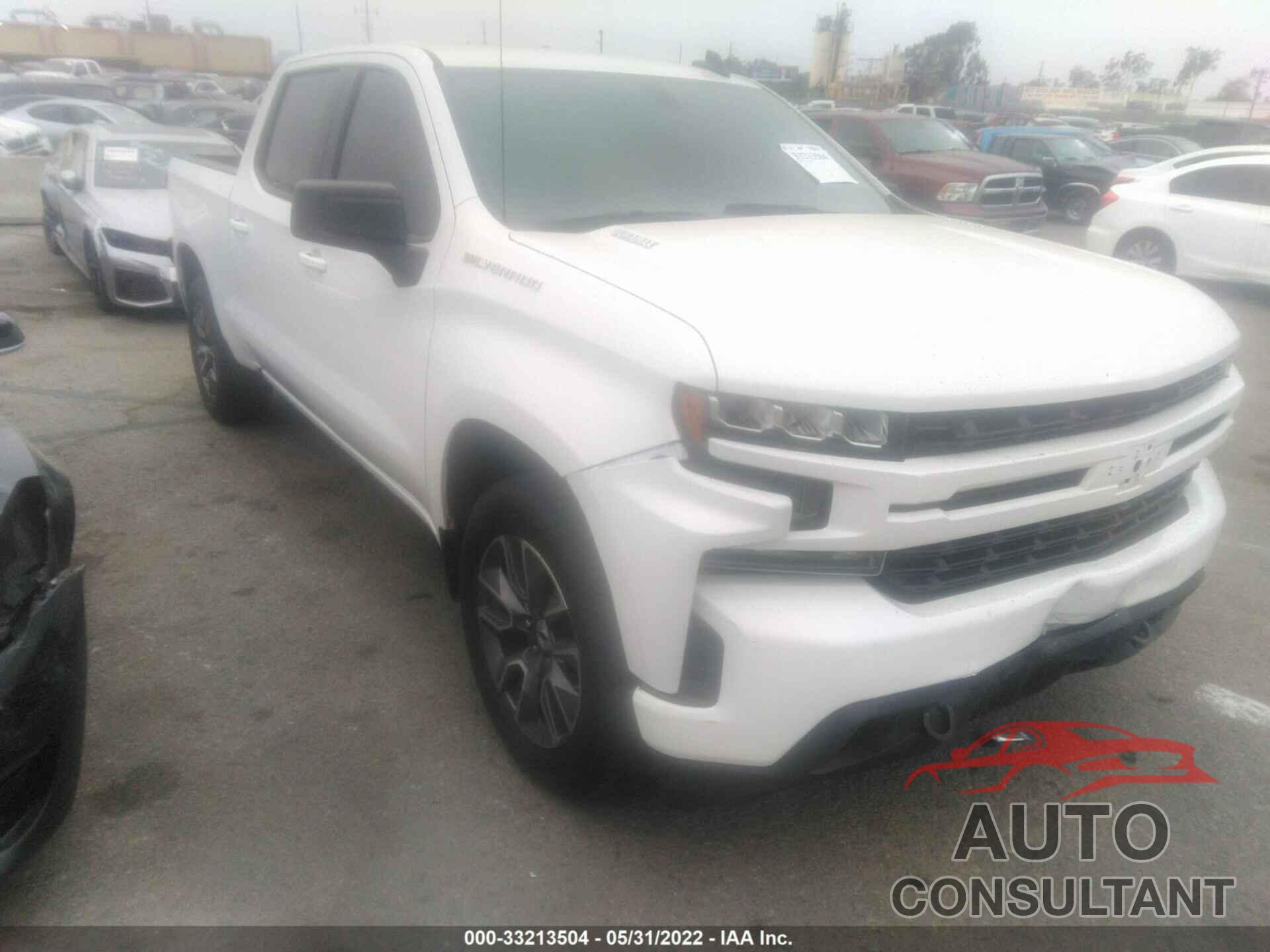 CHEVROLET SILVERADO 1500 2021 - 3GCPWDET2MG363229