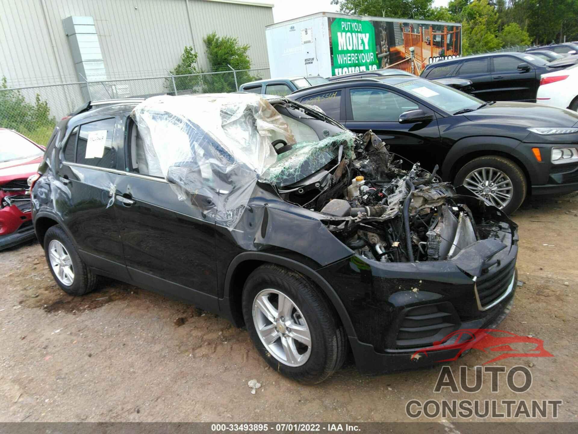 CHEVROLET TRAX 2019 - 3GNCJLSB1KL393451