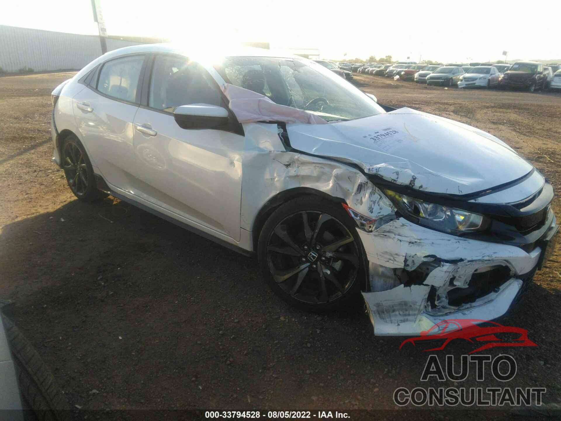 HONDA CIVIC HATCHBACK 2017 - SHHFK7G47HU209687