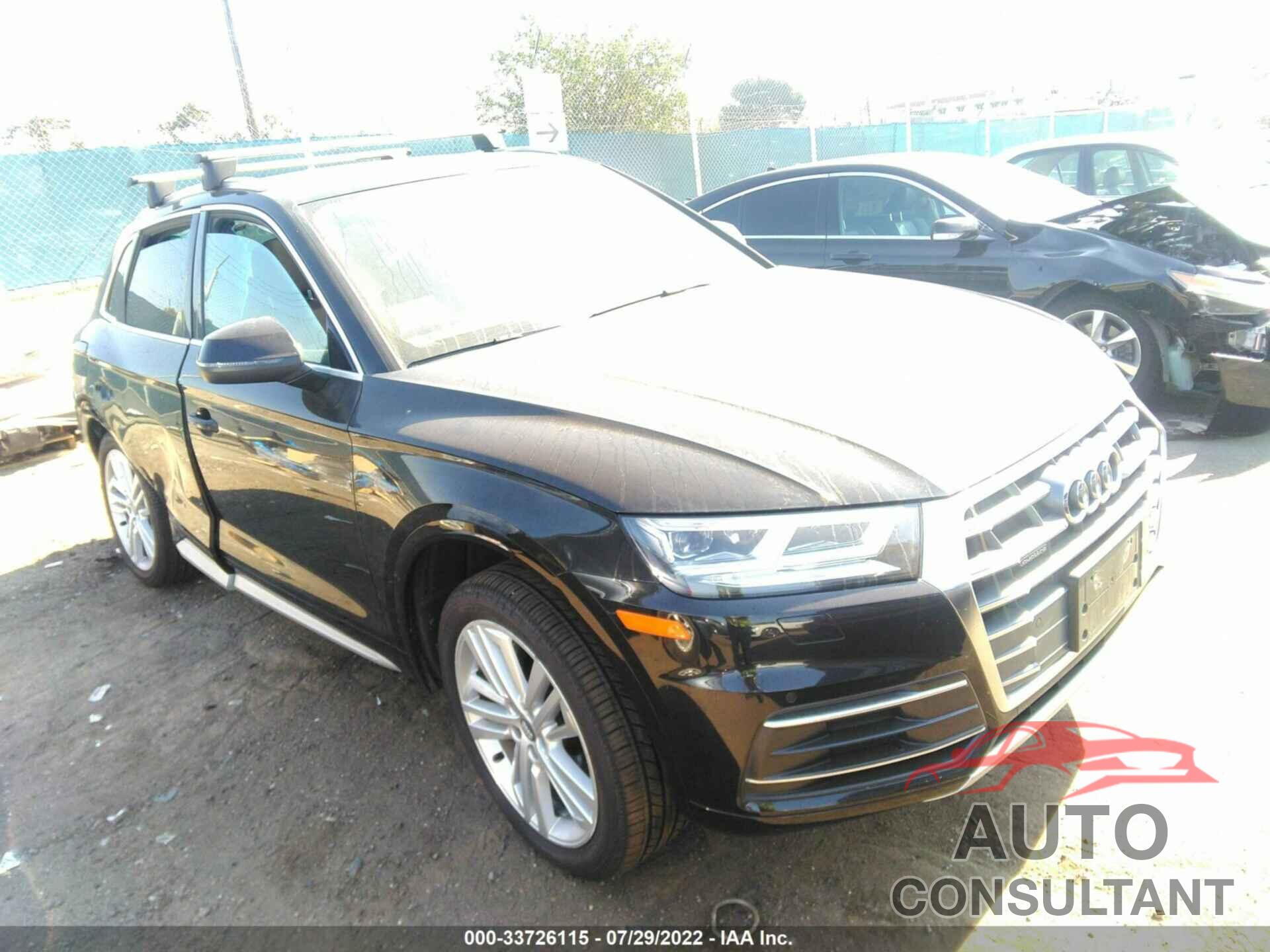 AUDI Q5 2018 - WA1BNAFY7J2238618