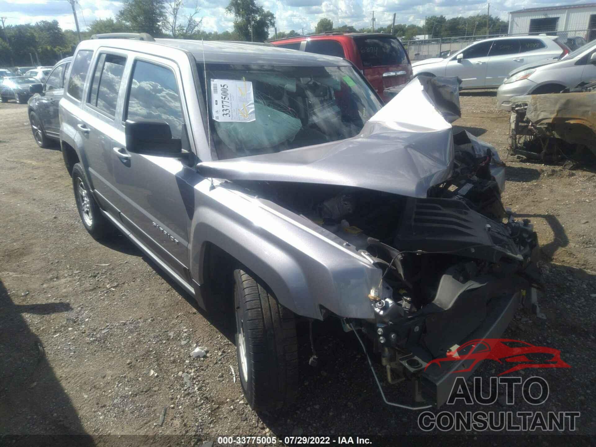 JEEP PATRIOT 2016 - 1C4NJPBB7GD649050