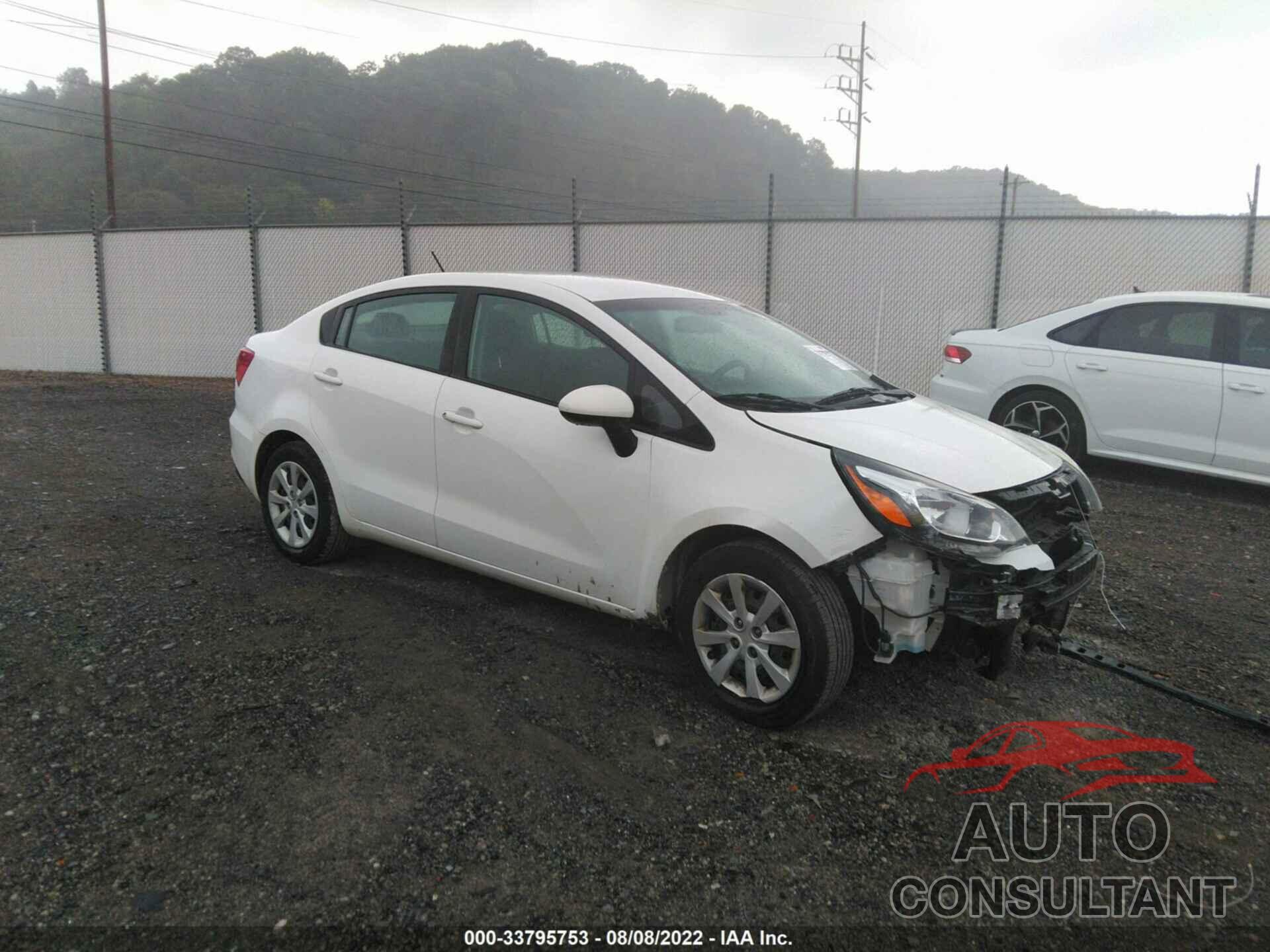 KIA RIO 2017 - KNADM4A39H6061276