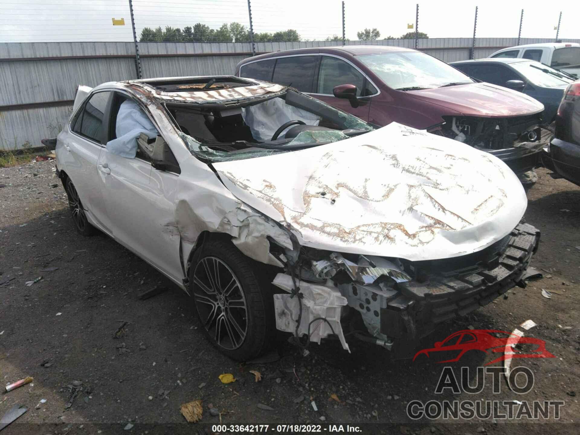 TOYOTA CAMRY 2016 - 4T1BF1FK6GU160078