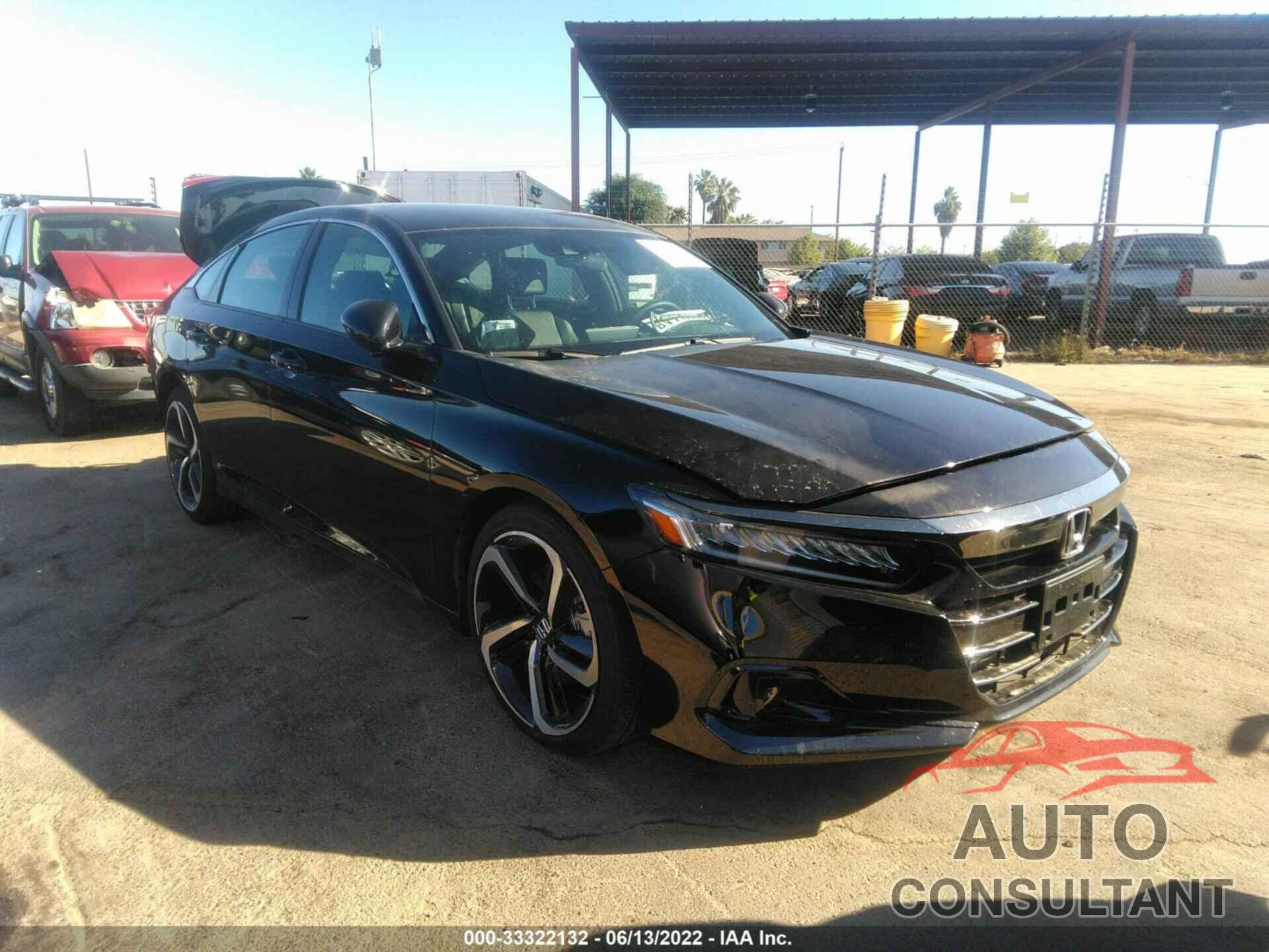 HONDA ACCORD SEDAN 2022 - 1HGCV1F32NA046423