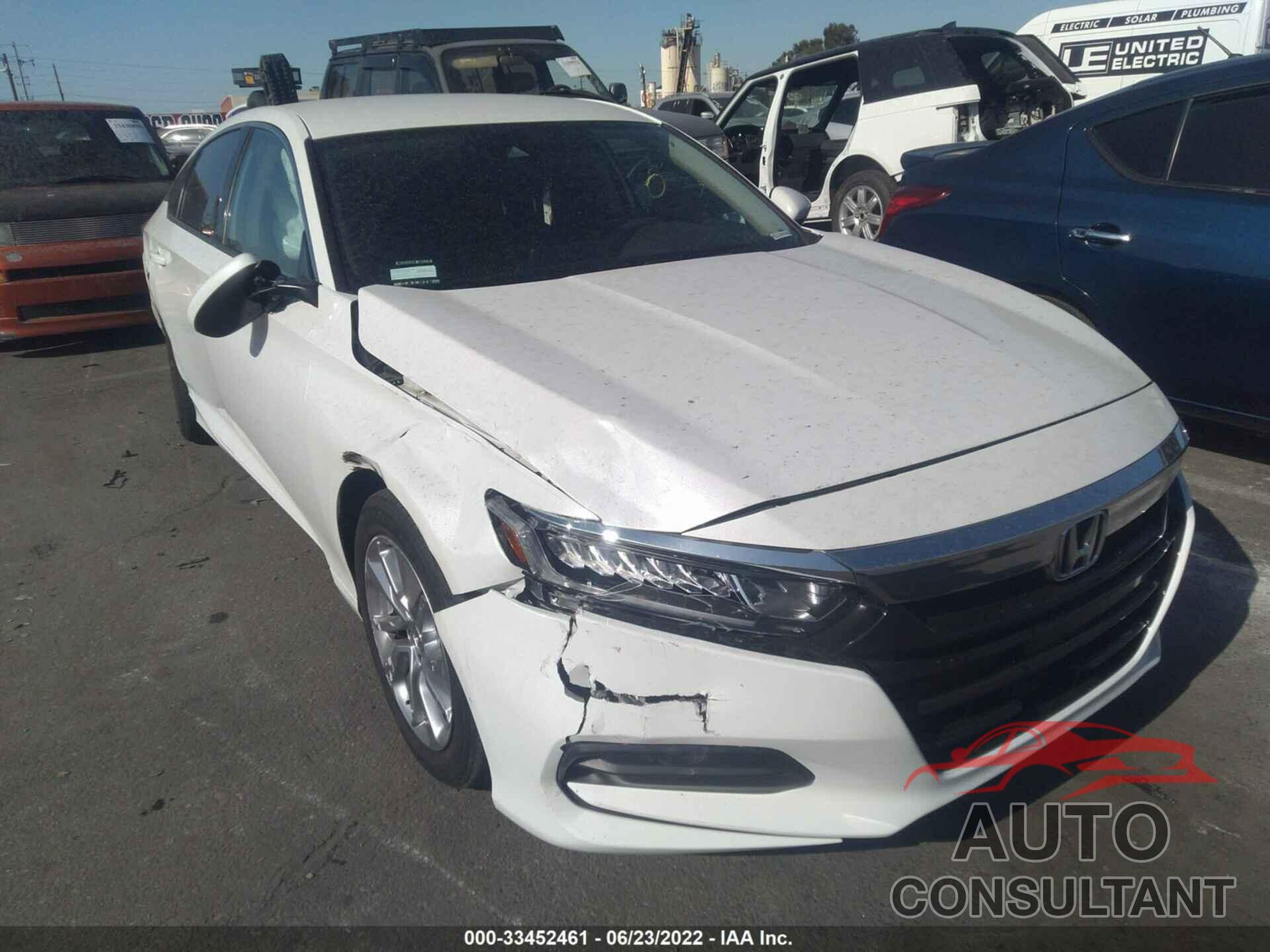 HONDA ACCORD SEDAN 2019 - 1HGCV1F19KA110578