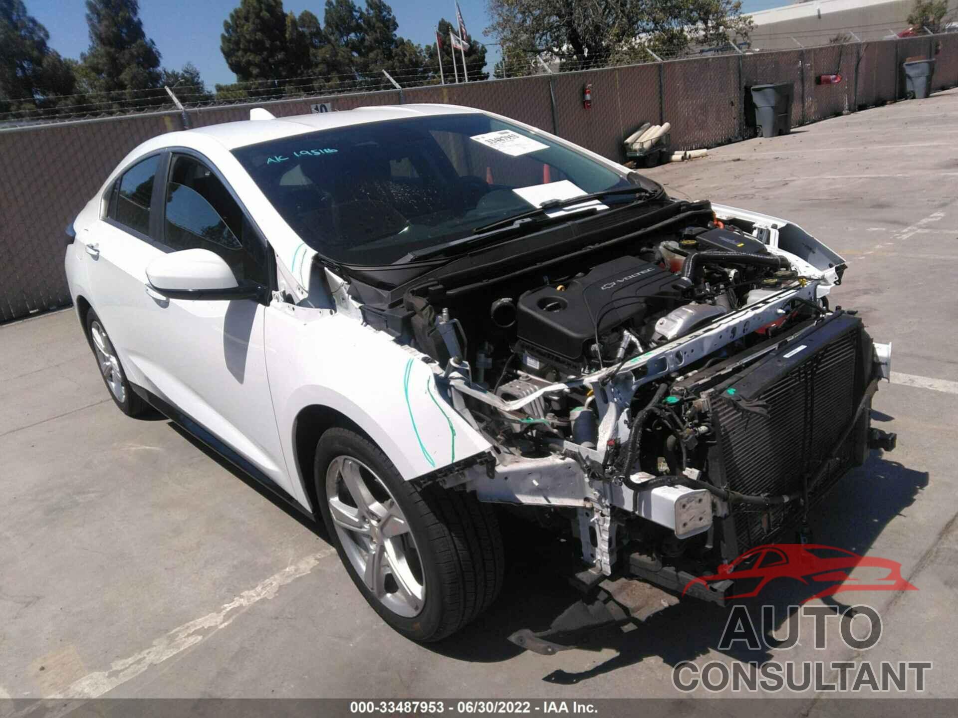 CHEVROLET VOLT 2016 - 1G1RC6S58GU117735