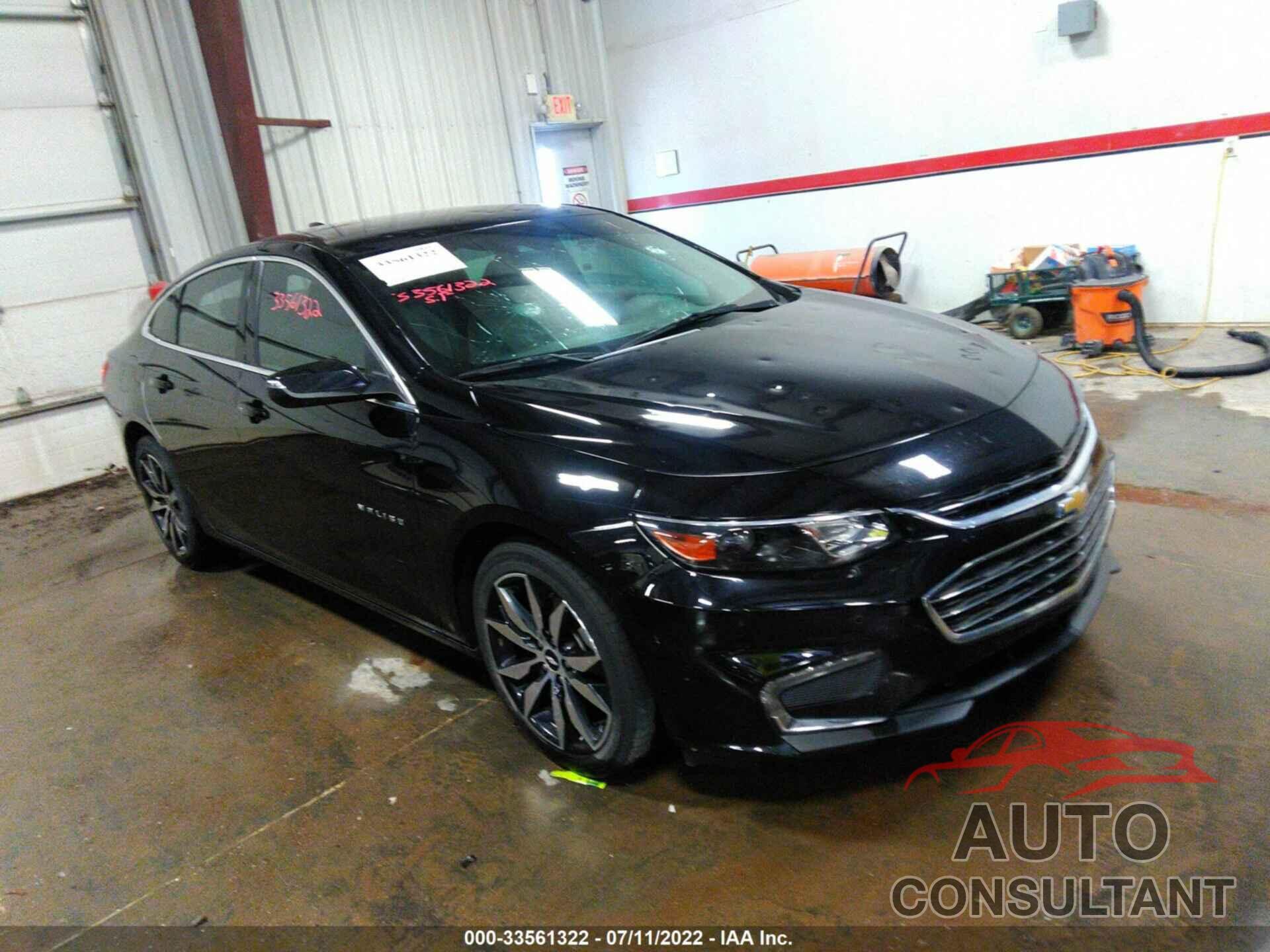 CHEVROLET MALIBU 2016 - 1G1ZF5SX1GF181669
