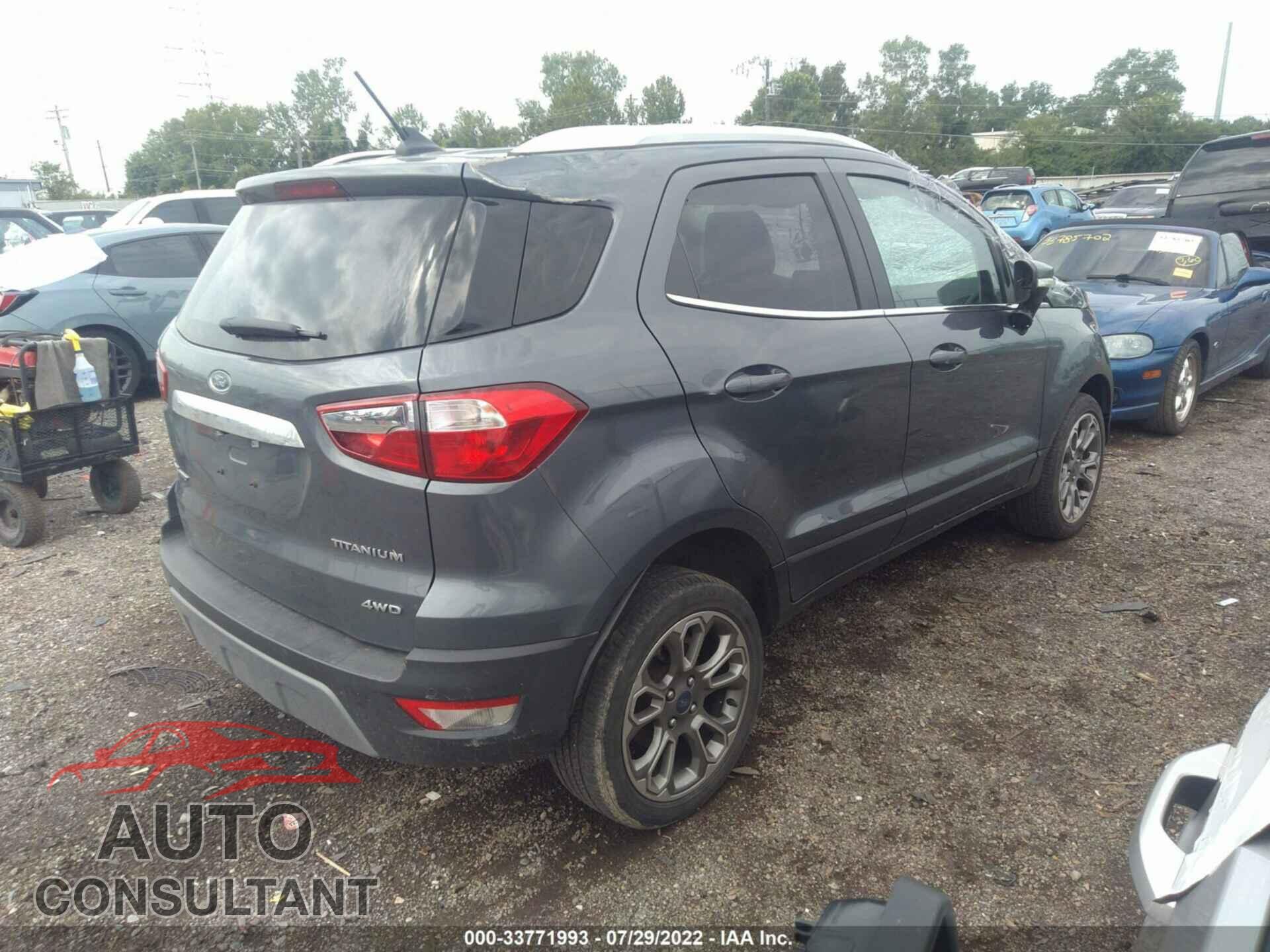 FORD ECOSPORT 2019 - MAJ6S3KL3KC250305