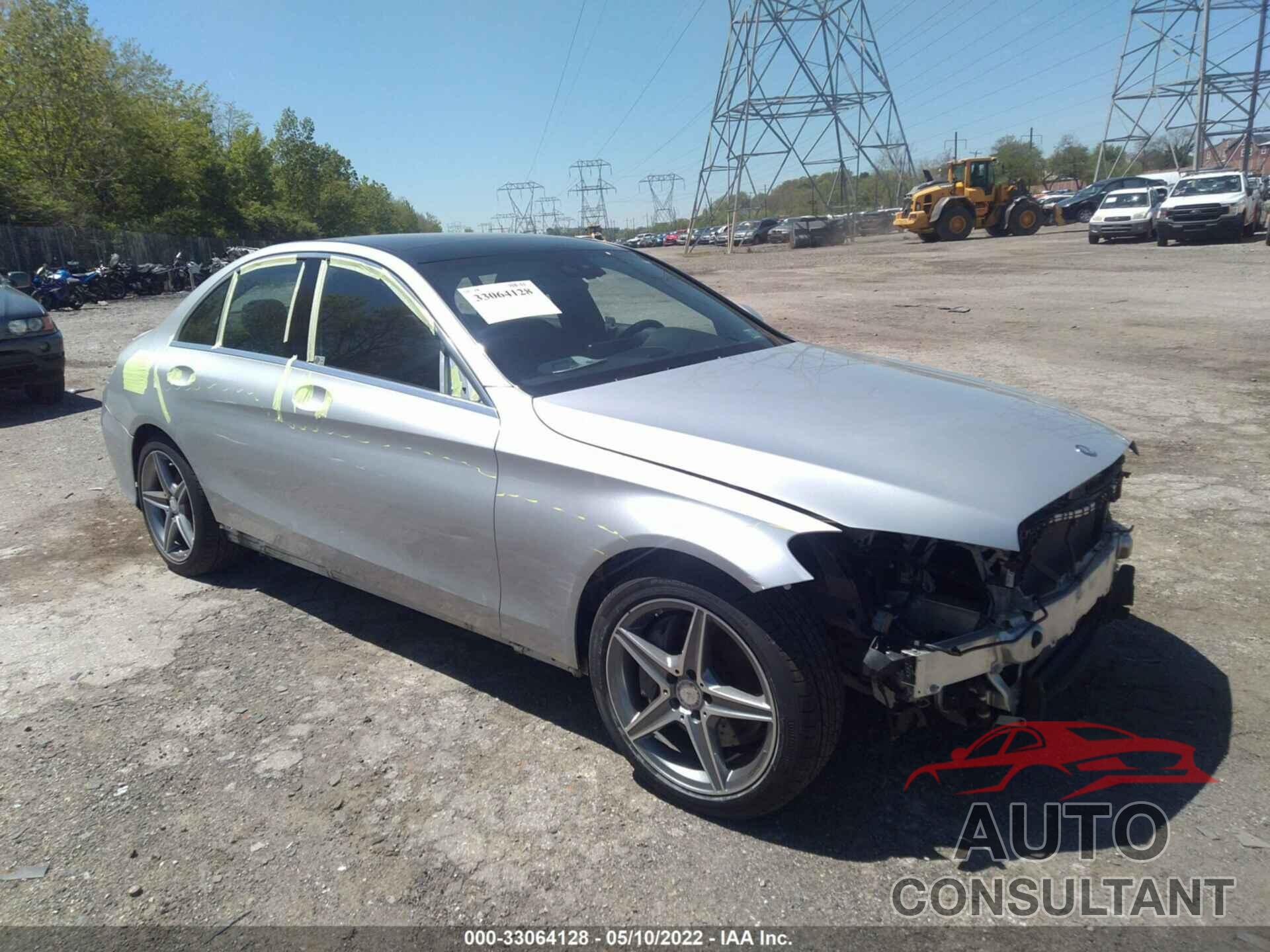 MERCEDES-BENZ C-CLASS 2016 - WDDWF4KB6GR143805