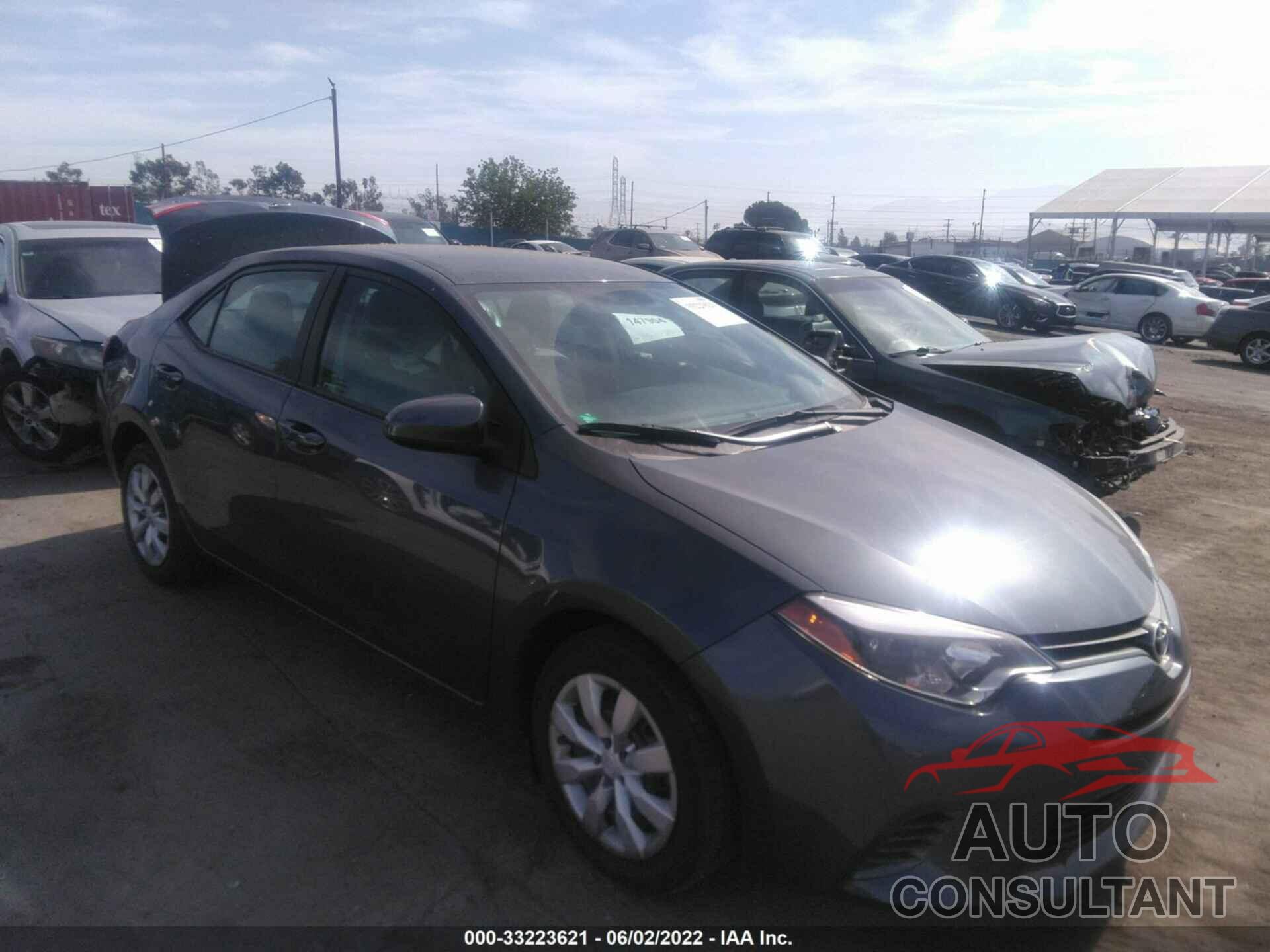 TOYOTA COROLLA 2016 - 2T1BURHE5GC620120