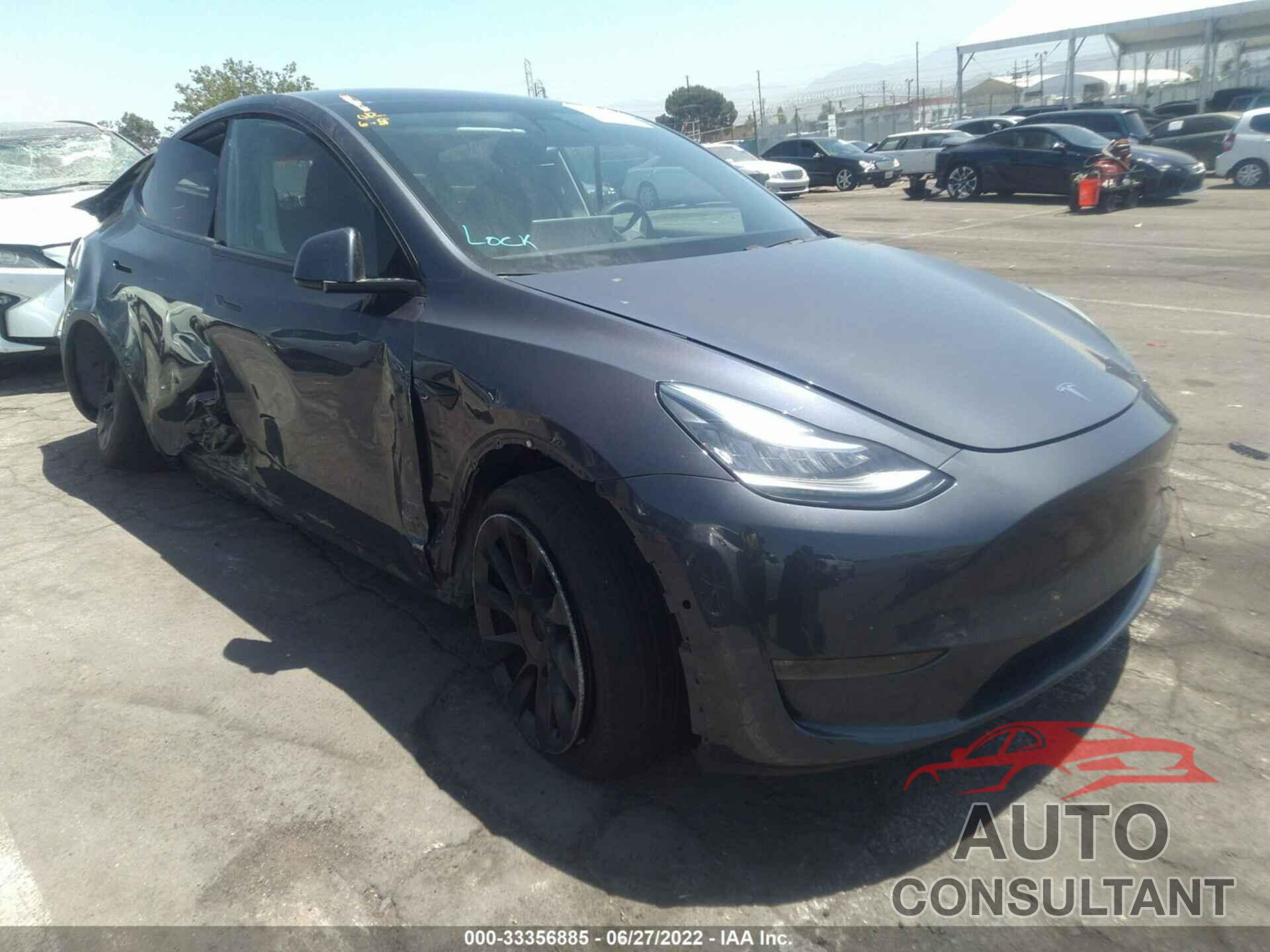 TESLA MODEL Y 2020 - 5YJYGDEE6LF038042