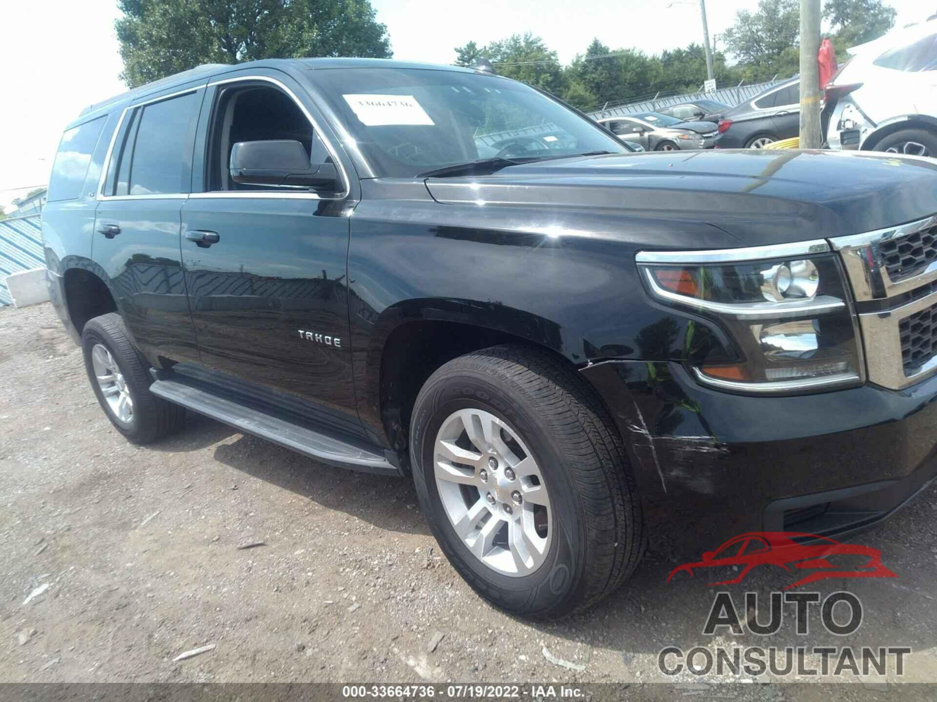 CHEVROLET TAHOE 2016 - 1GNSKAKC9GR484313