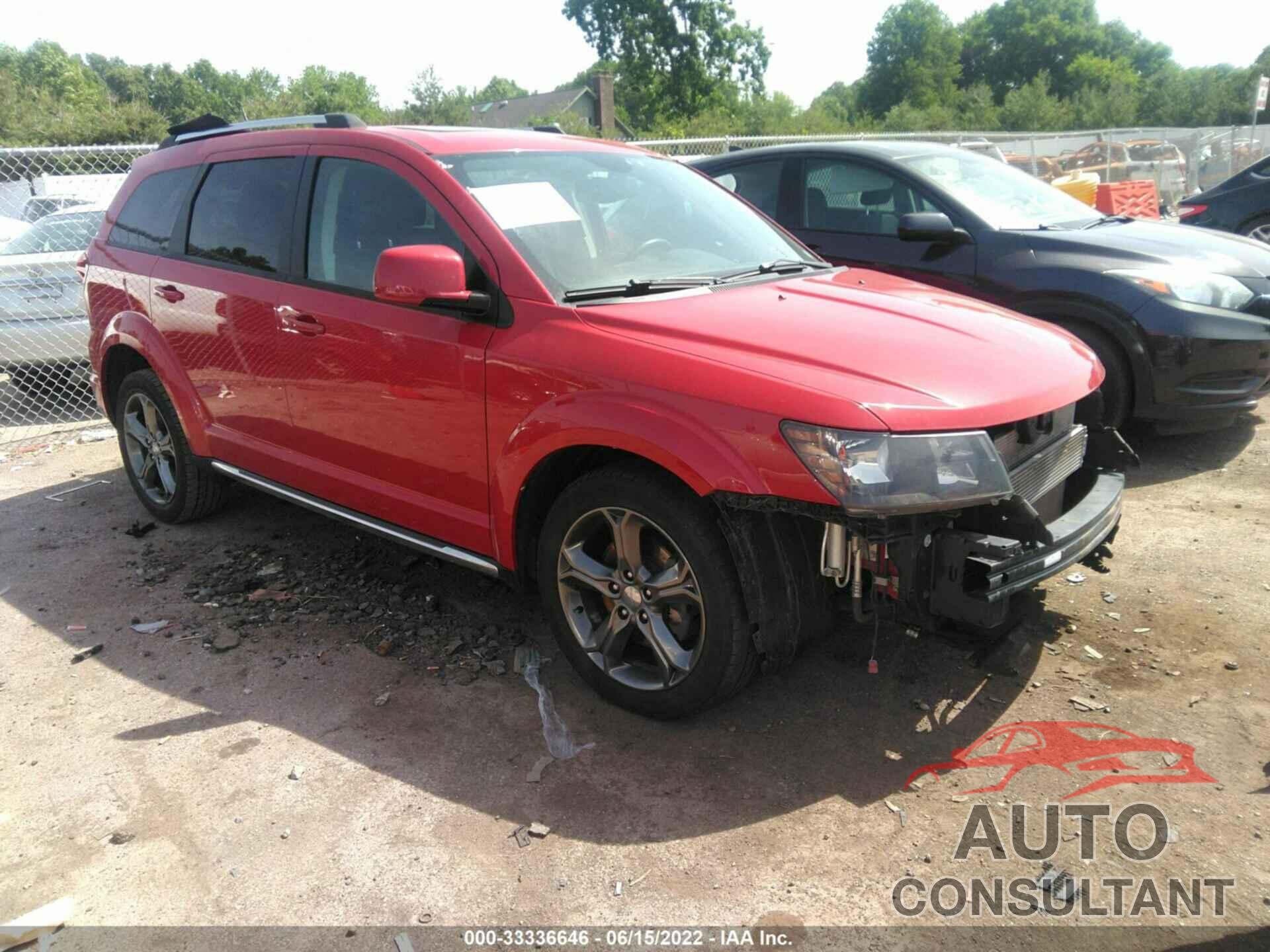 DODGE JOURNEY 2017 - 3C4PDDGG0HT521117