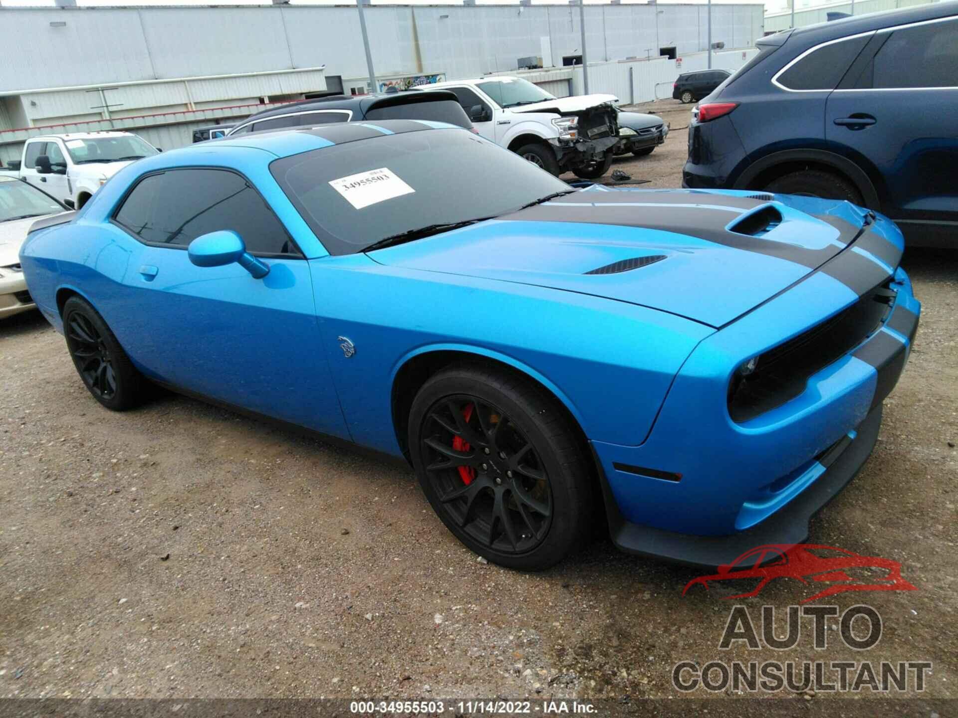 DODGE CHALLENGER 2016 - 2C3CDZC91GH288007