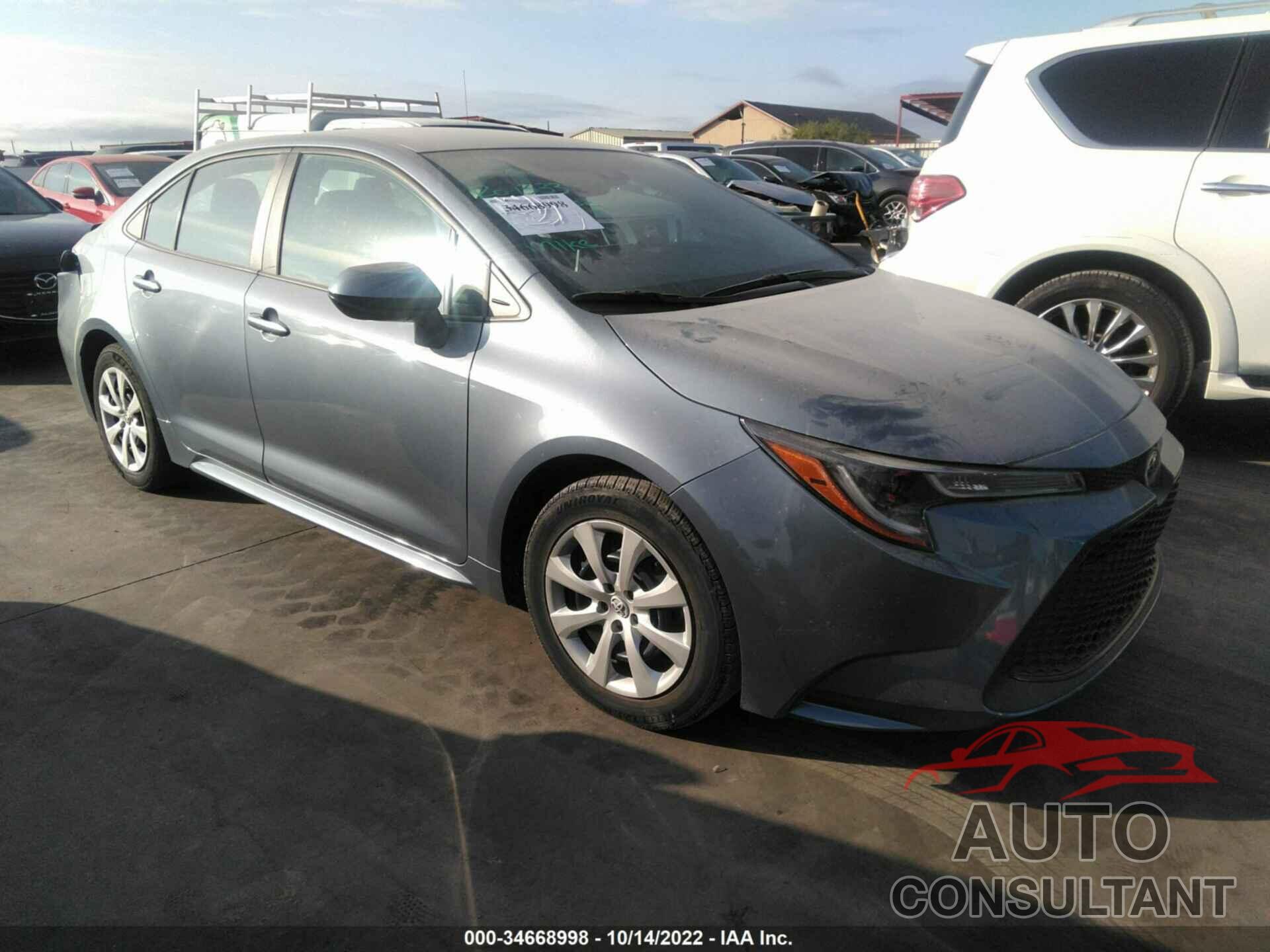 TOYOTA COROLLA 2021 - 5YFEPMAE1MP189014