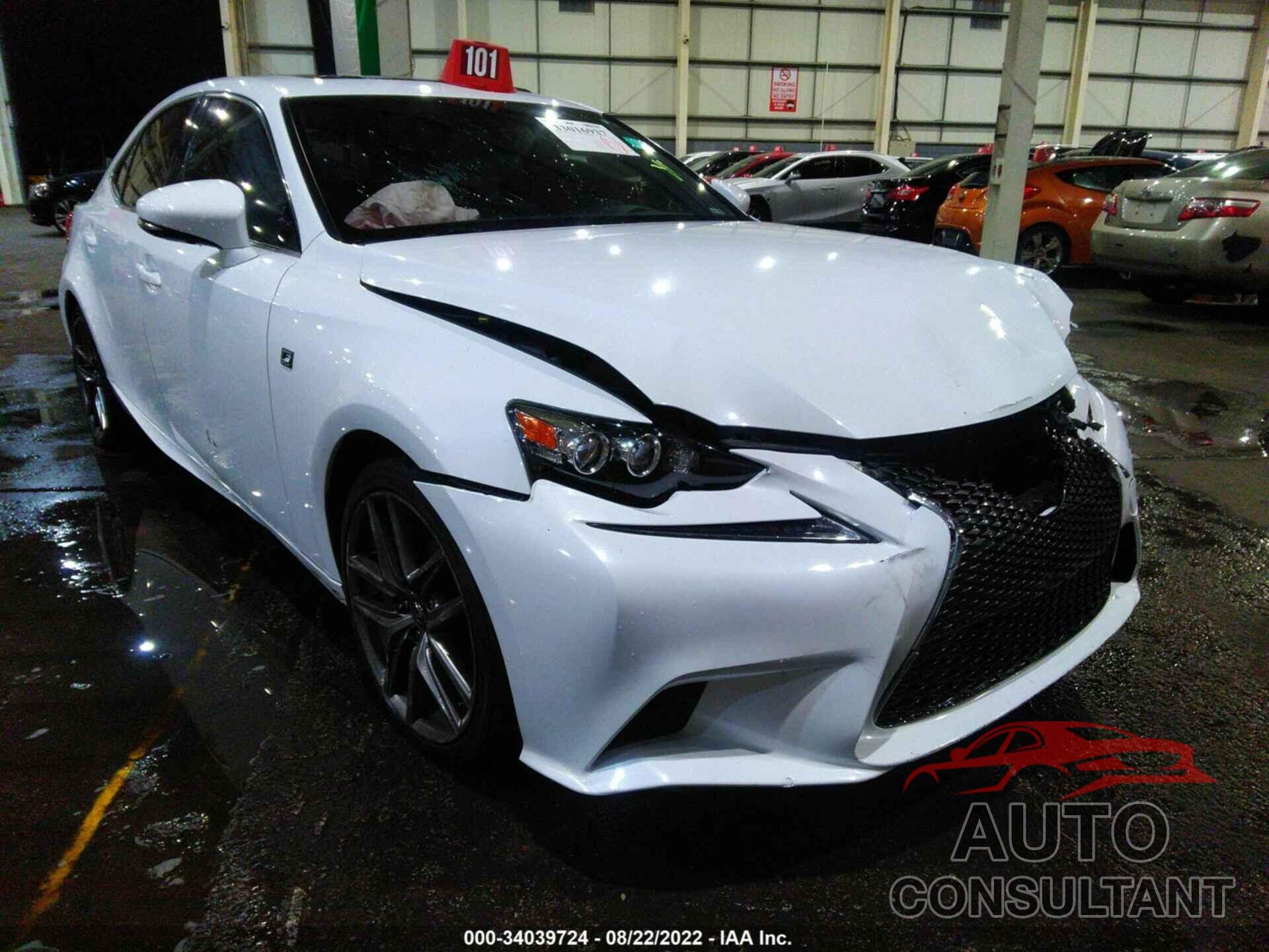 LEXUS IS 200T 2016 - 00HBA1D2XG5032134
