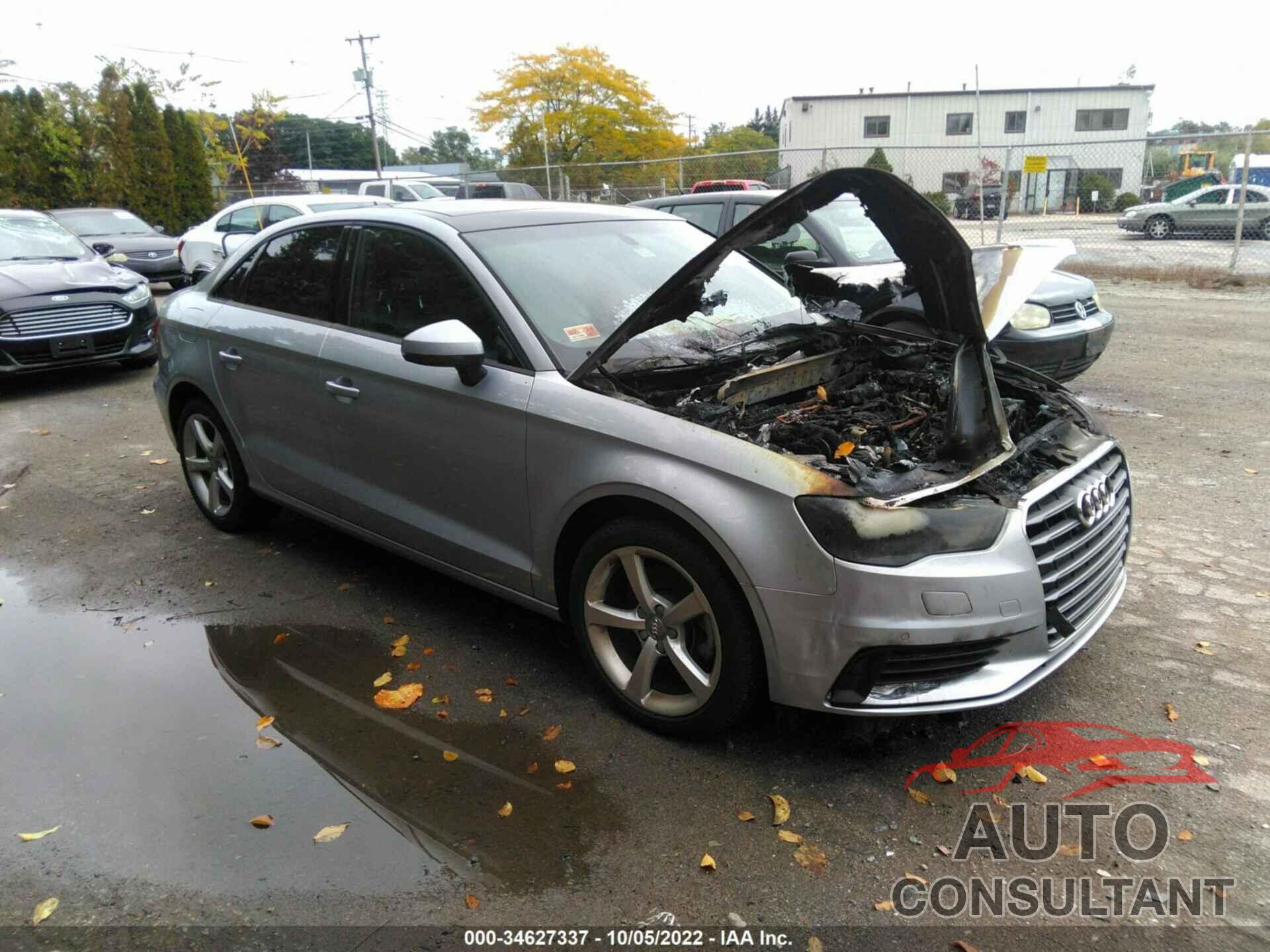 AUDI A3 2016 - WAUA7GFF9G1054838