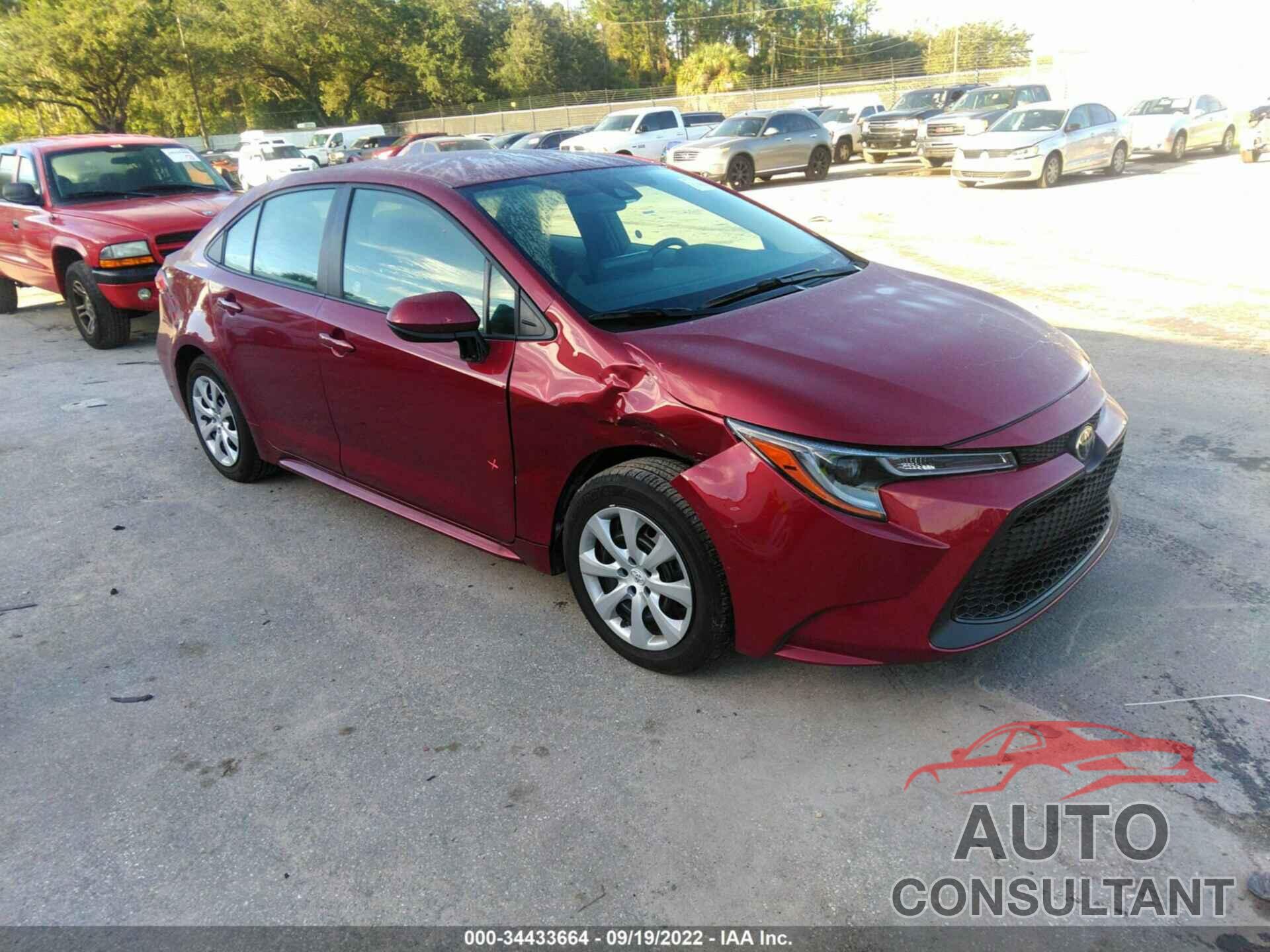 TOYOTA COROLLA 2022 - 5YFEPMAE0NP316997