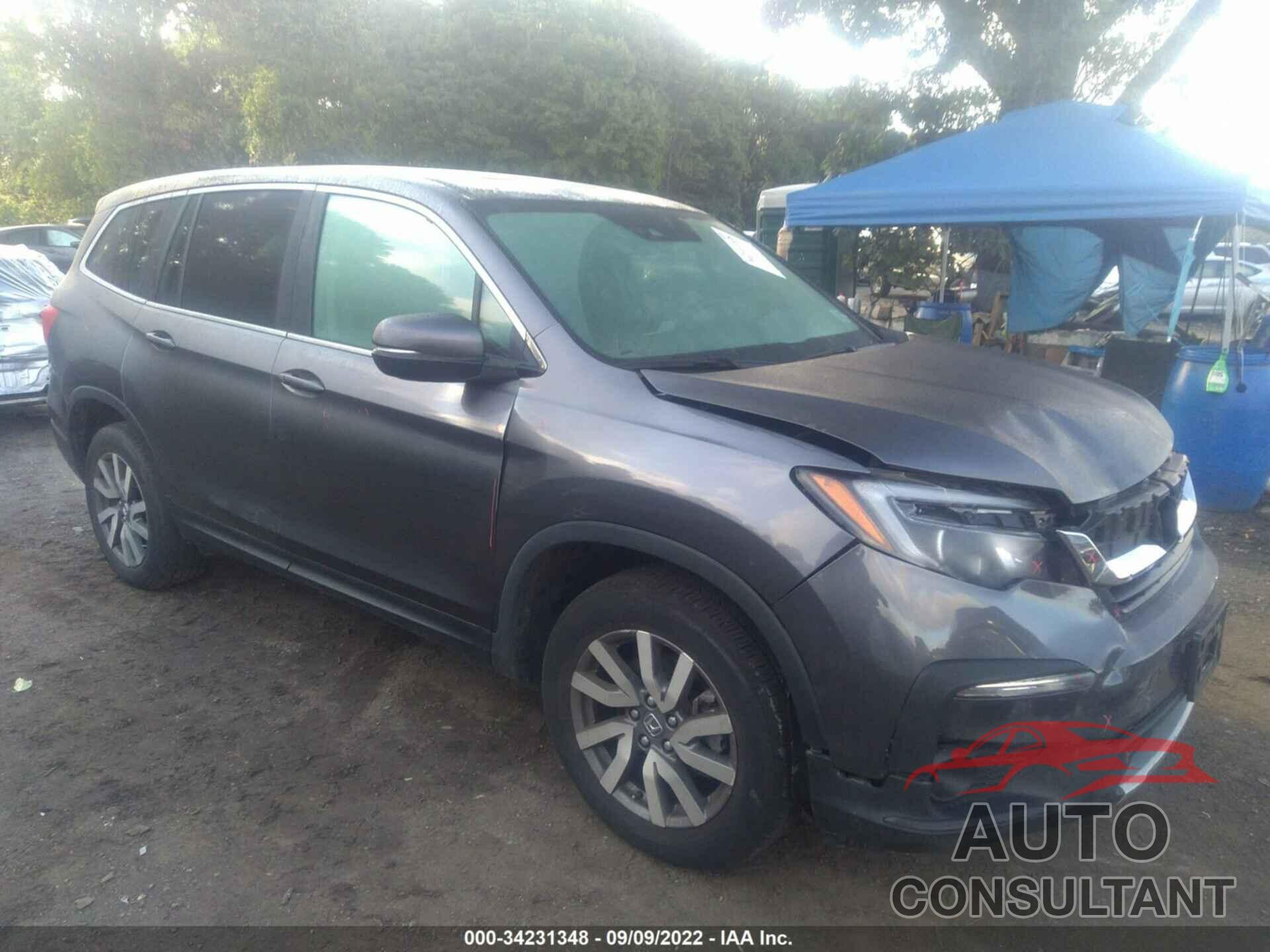 HONDA PILOT 2019 - 5FNYF6H54KB099107